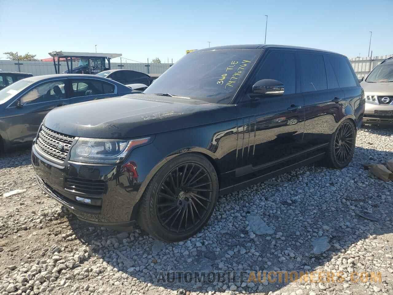 SALGS2TF4EA171798 LAND ROVER RANGEROVER 2014