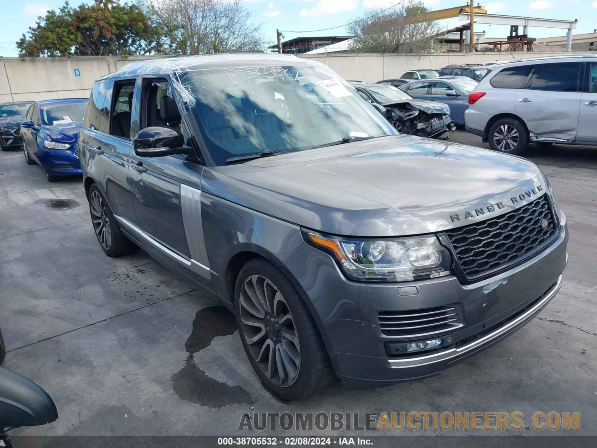 SALGS2TF4FA229376 LAND ROVER RANGE ROVER 2015