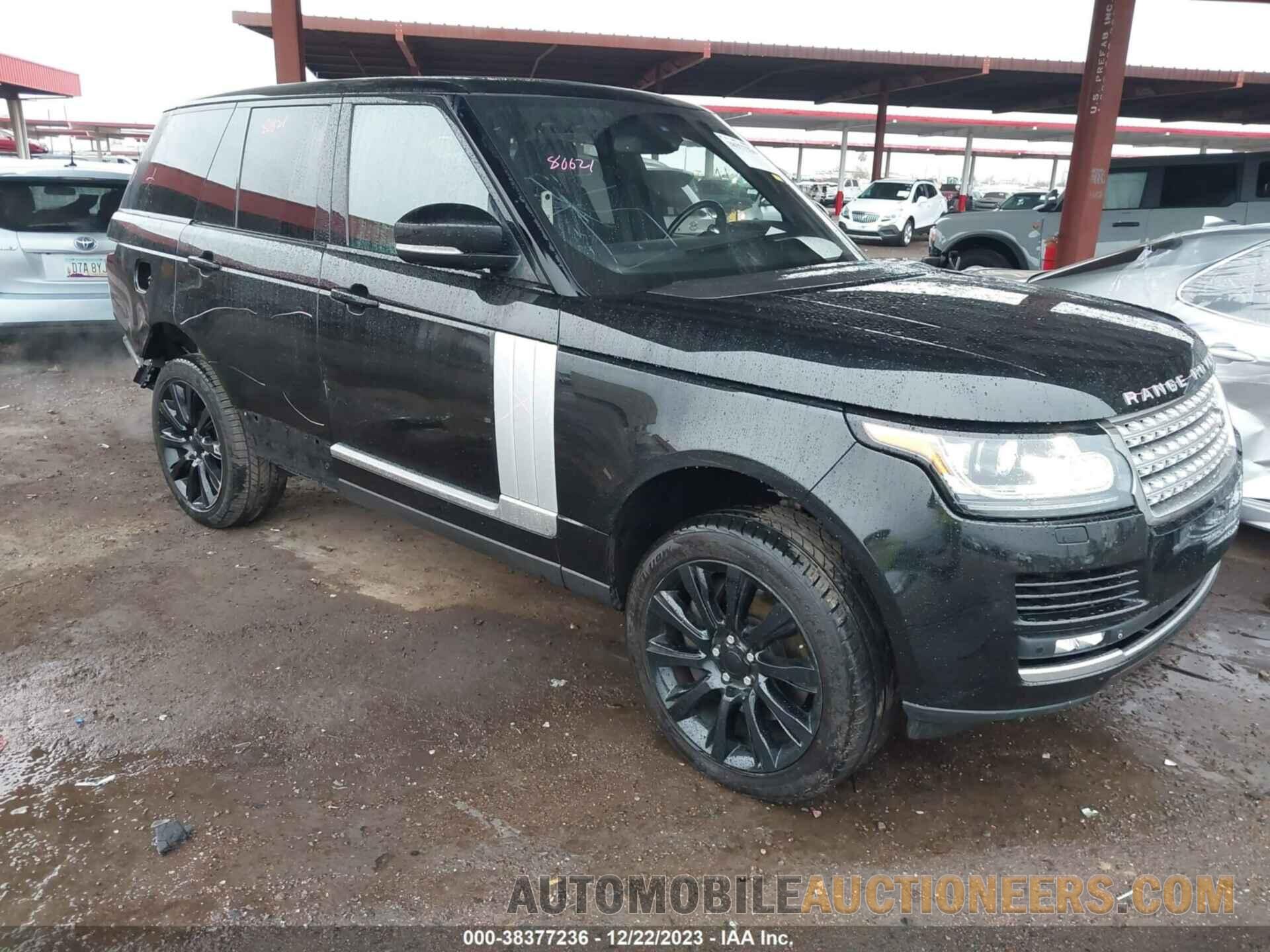 SALGS2TF4FA231323 LAND ROVER RANGE ROVER 2015