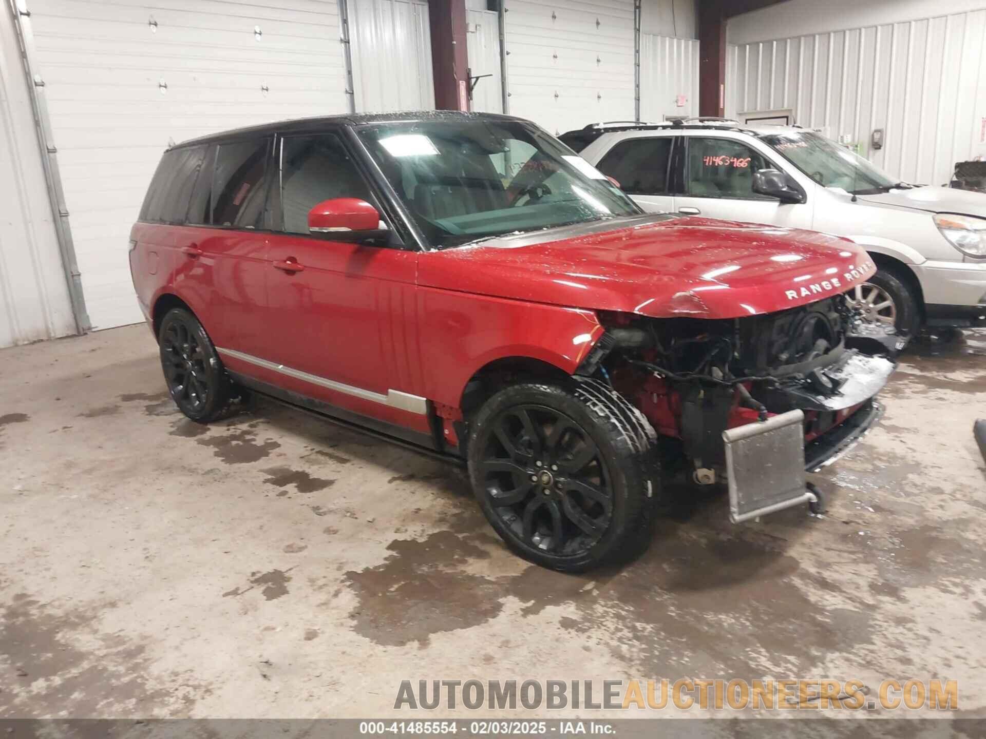 SALGS2TF4FA235162 LAND ROVER RANGE ROVER 2015