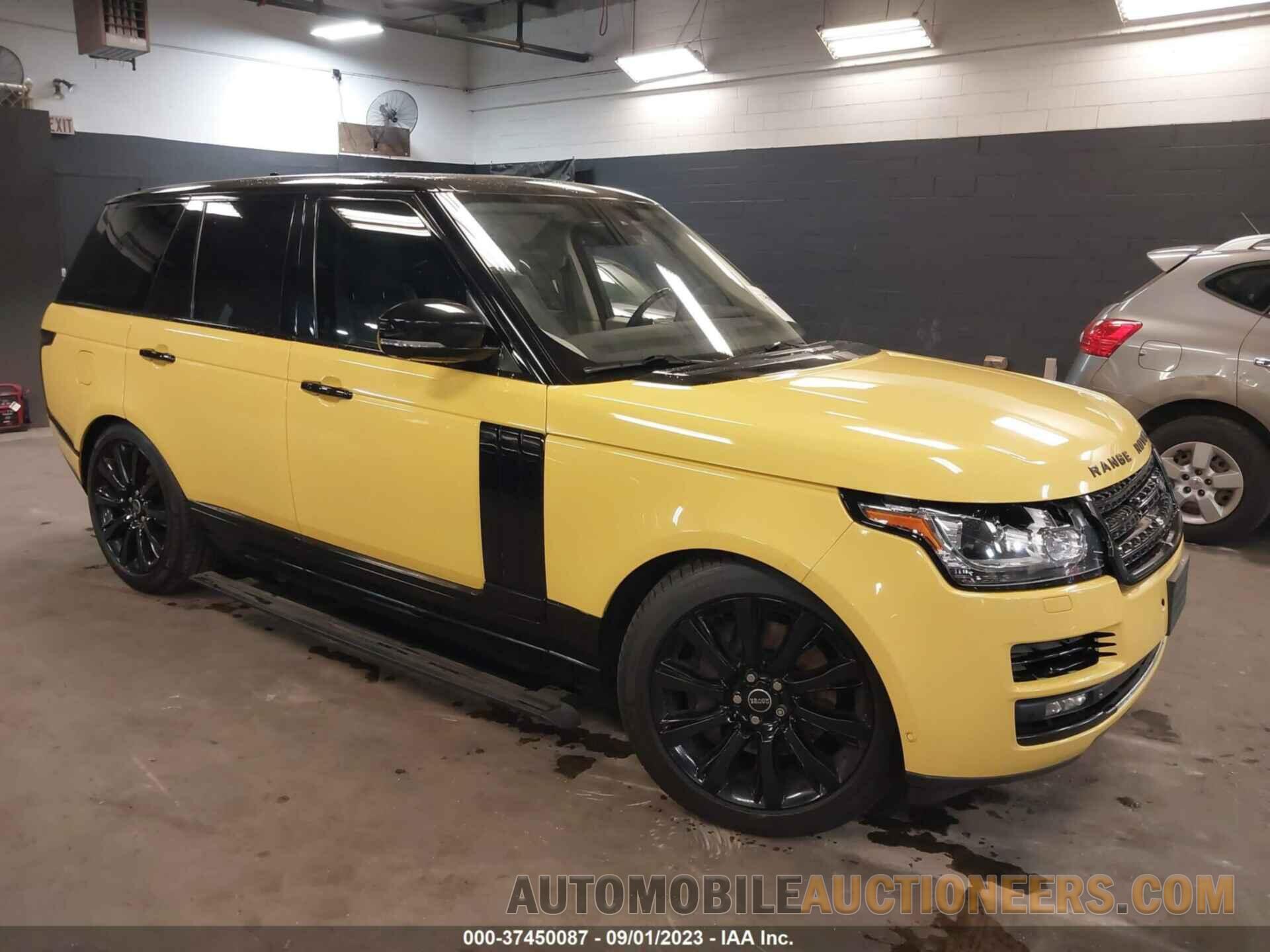 SALGS2TF4FA238613 LAND ROVER RANGE ROVER 2015