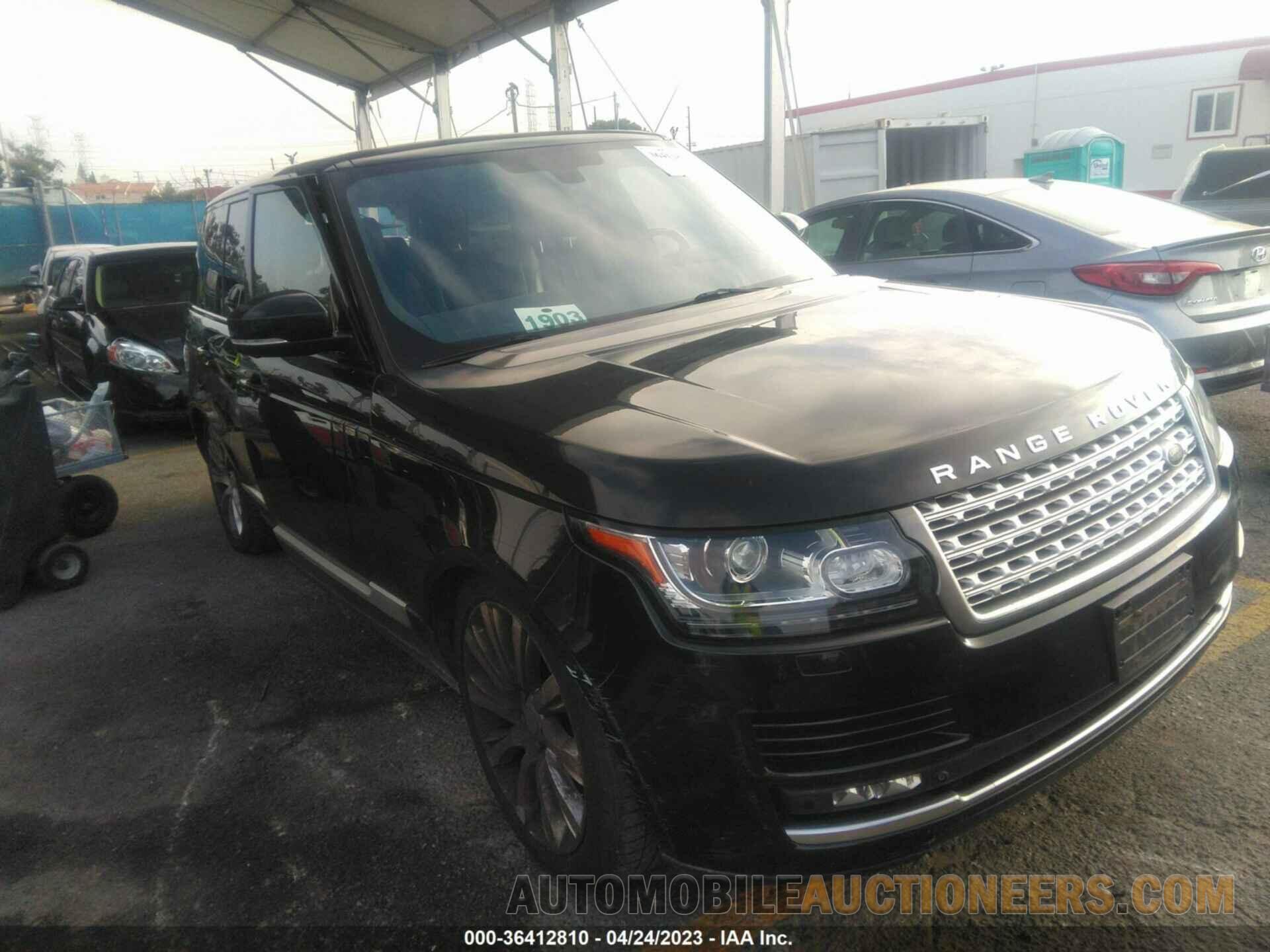 SALGS2TF4FA241494 LAND ROVER RANGE ROVER 2015