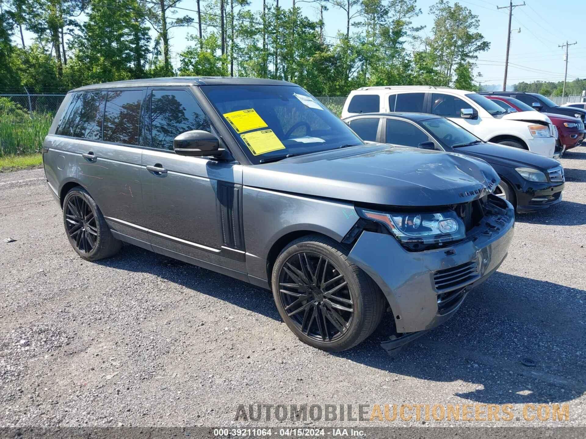 SALGS2TF4FA242449 LAND ROVER RANGE ROVER 2015