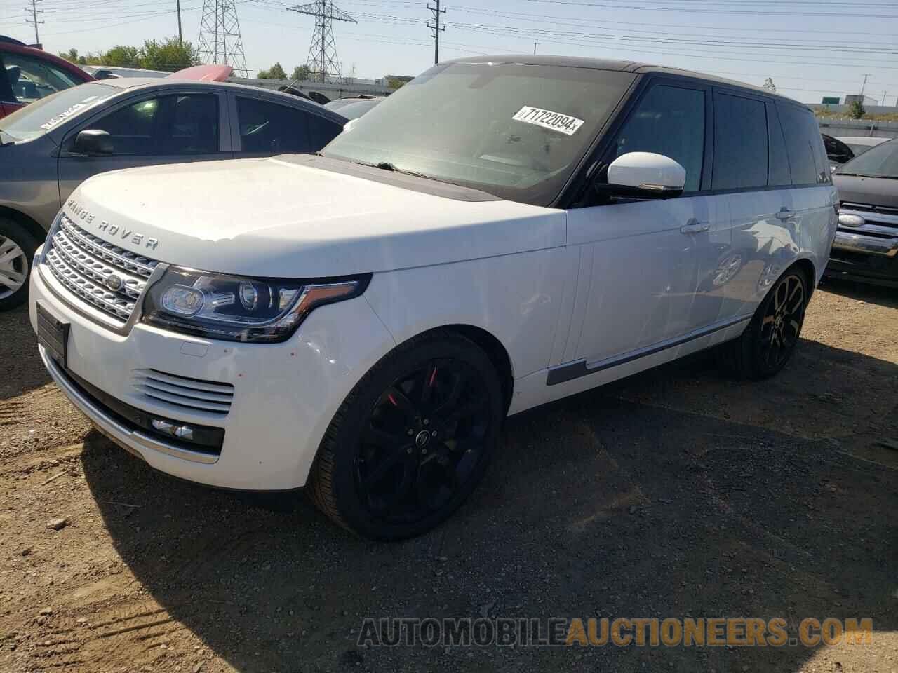 SALGS2TF5FA199868 LAND ROVER RANGEROVER 2015