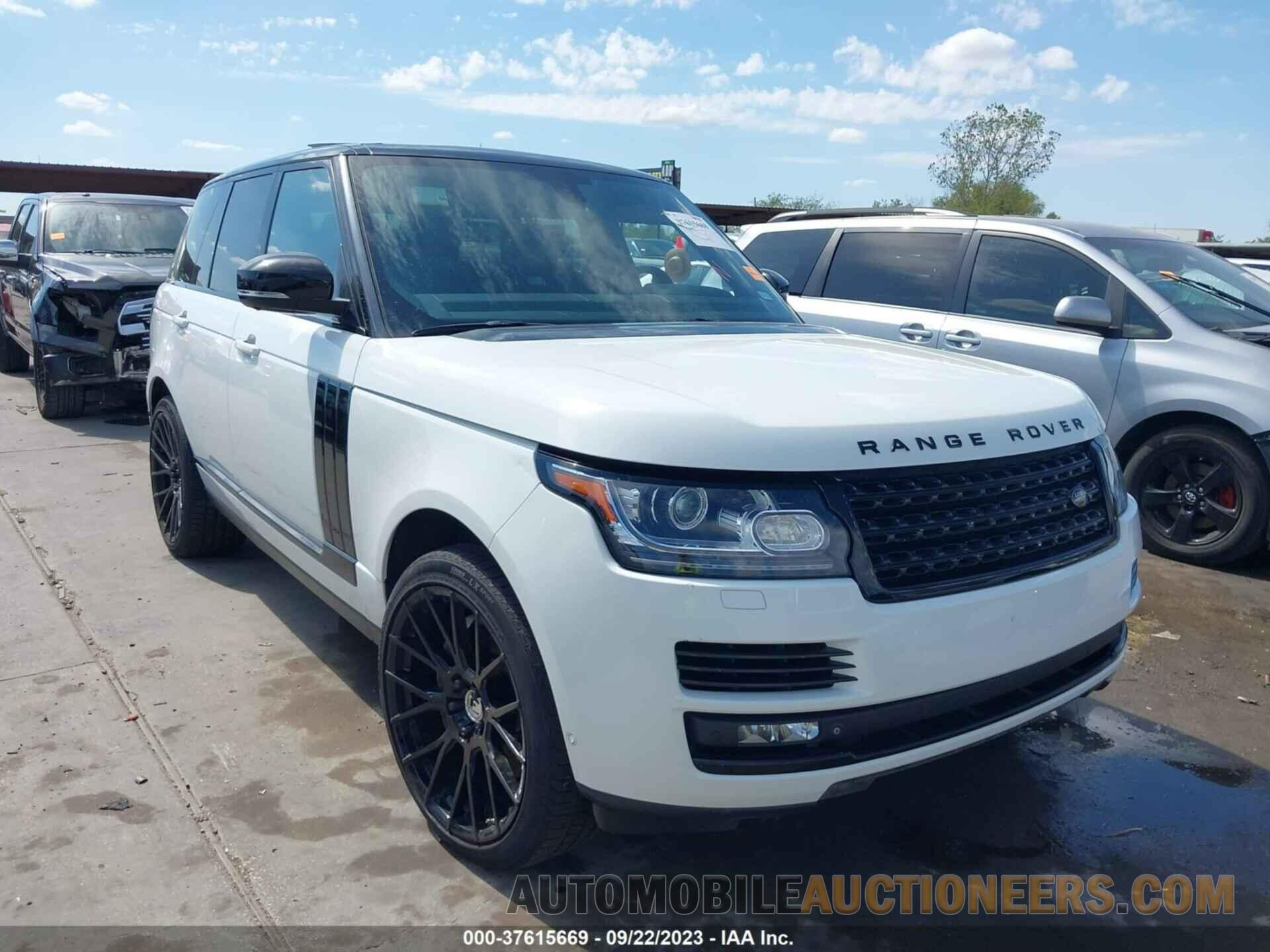 SALGS2TF6FA221800 LAND ROVER RANGE ROVER 2015