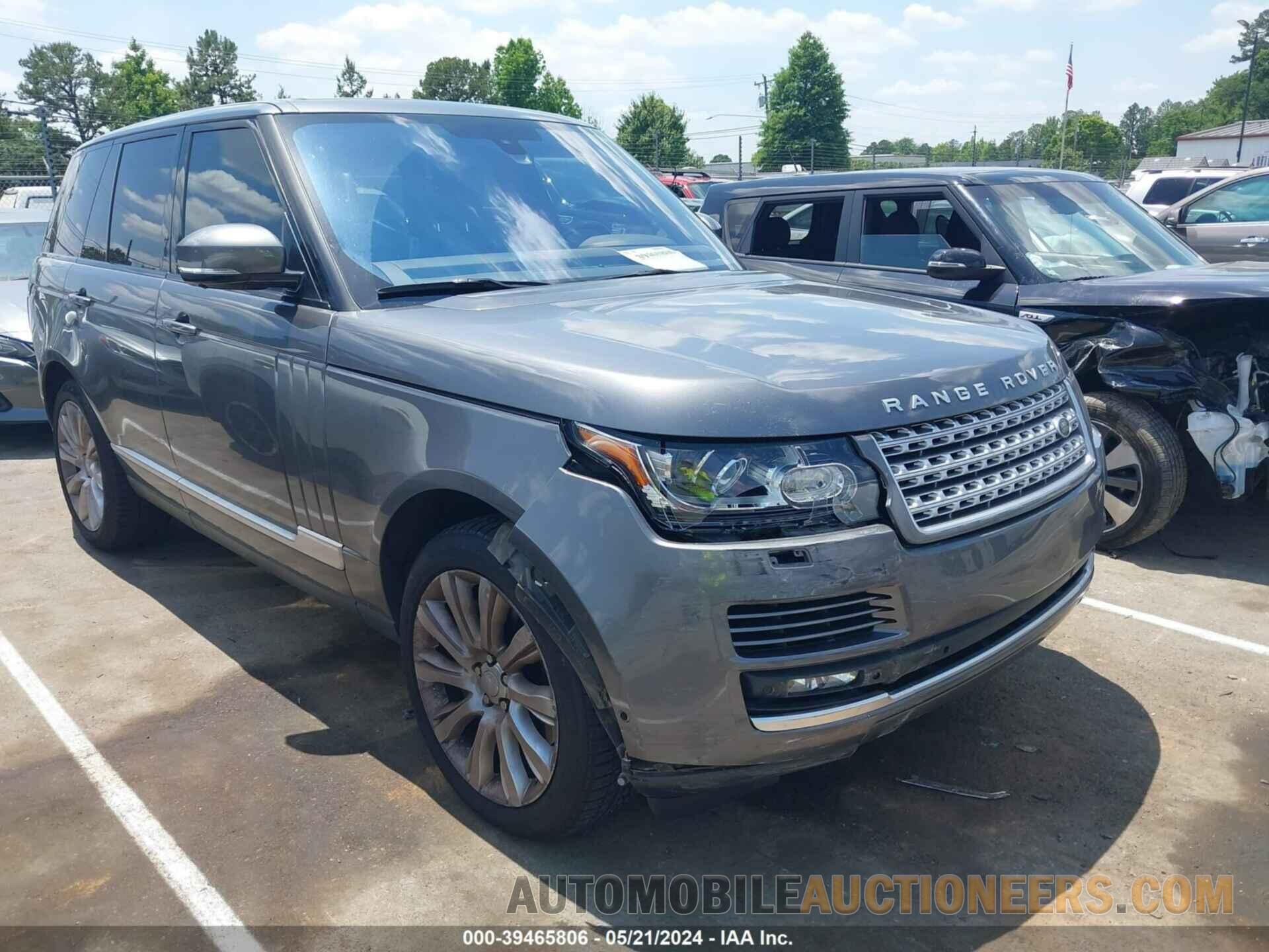 SALGS2TF6FA242209 LAND ROVER RANGE ROVER 2015