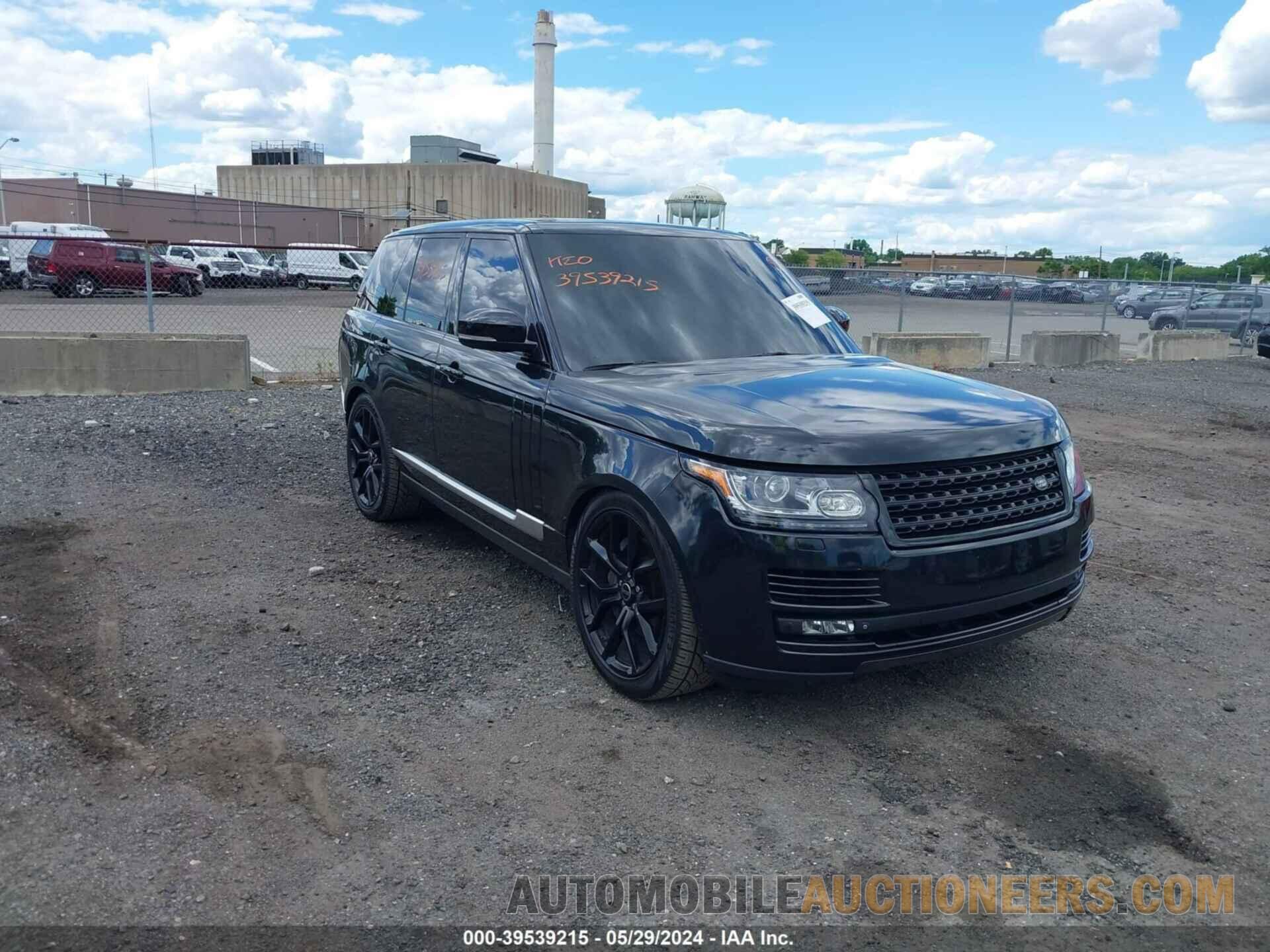 SALGS2TF7FA238766 LAND ROVER RANGE ROVER 2015