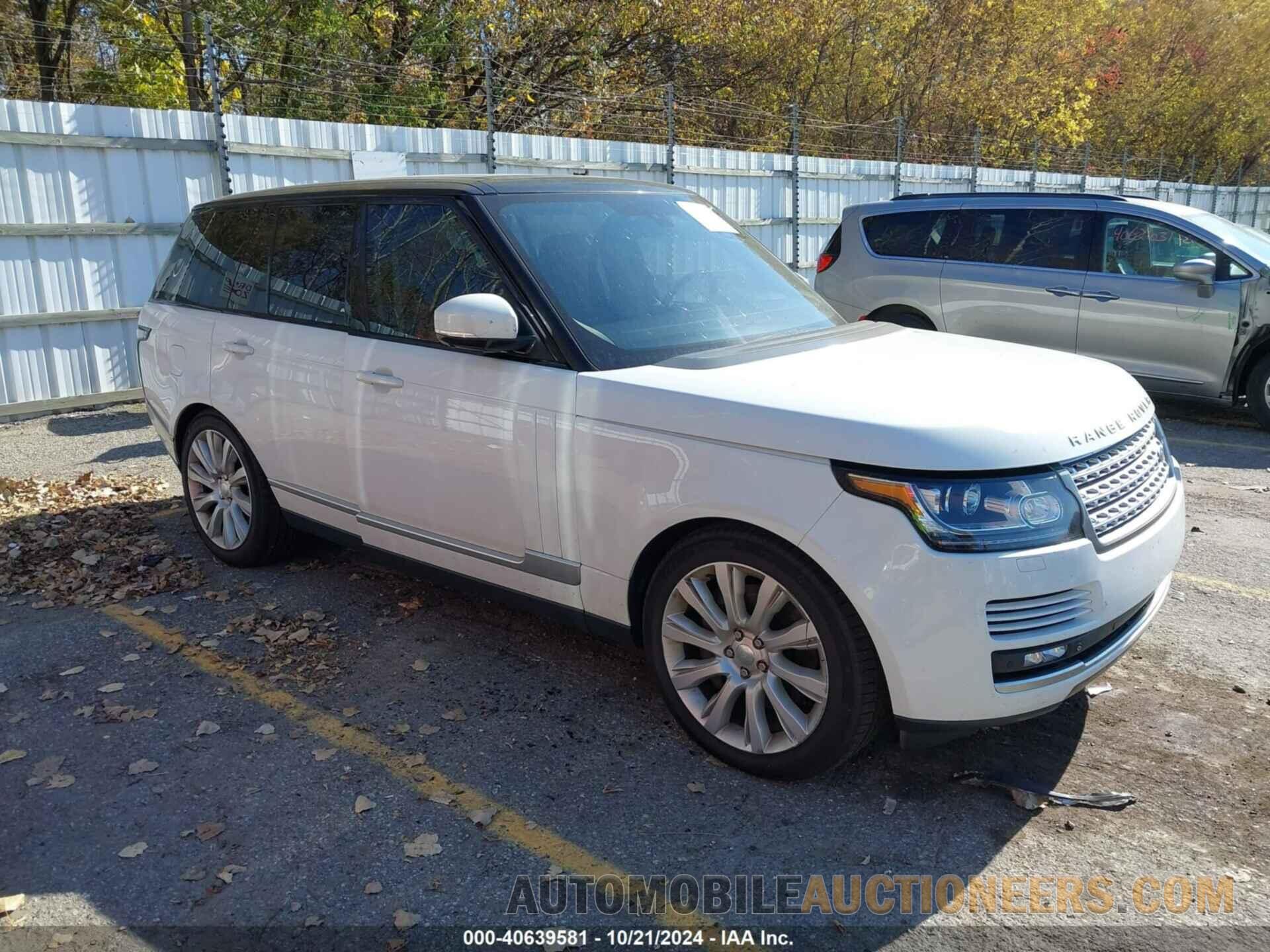 SALGS2TF8EA179449 LAND ROVER RANGE ROVER 2014