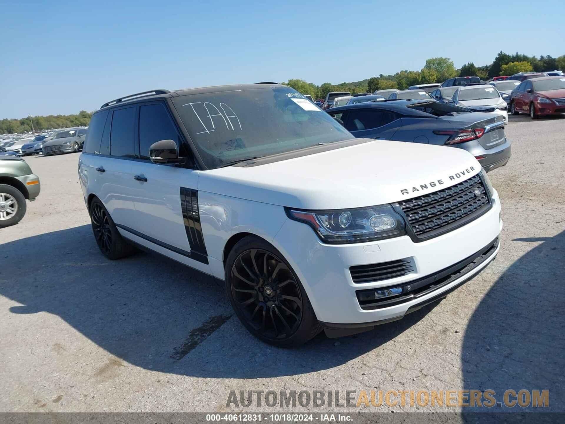 SALGS2TF8FA204092 LAND ROVER RANGE ROVER 2015