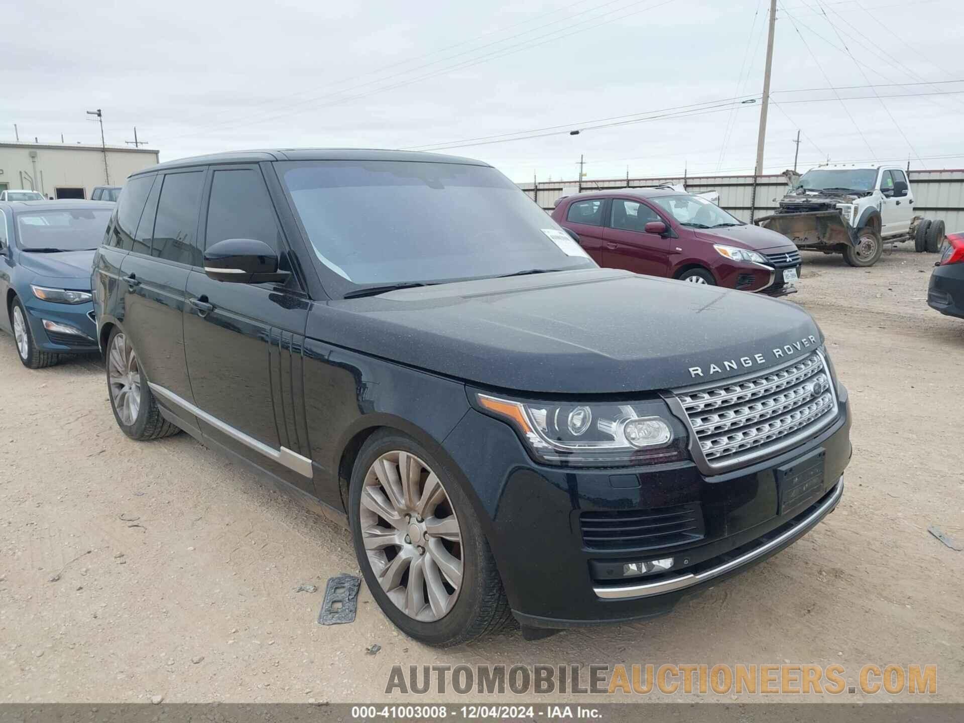 SALGS2TF9EA155032 LAND ROVER RANGE ROVER 2014