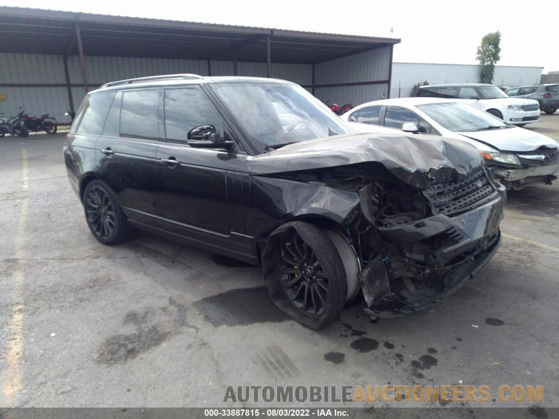 SALGS2TFXEA171739 LAND ROVER RANGE ROVER 2014