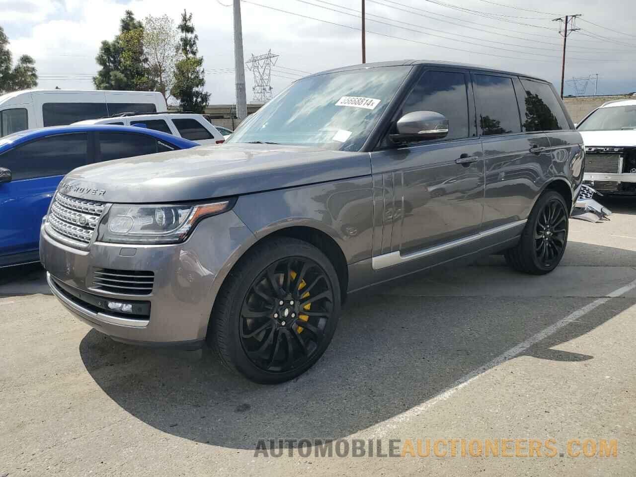 SALGS2TFXFA215952 LAND ROVER RANGEROVER 2015