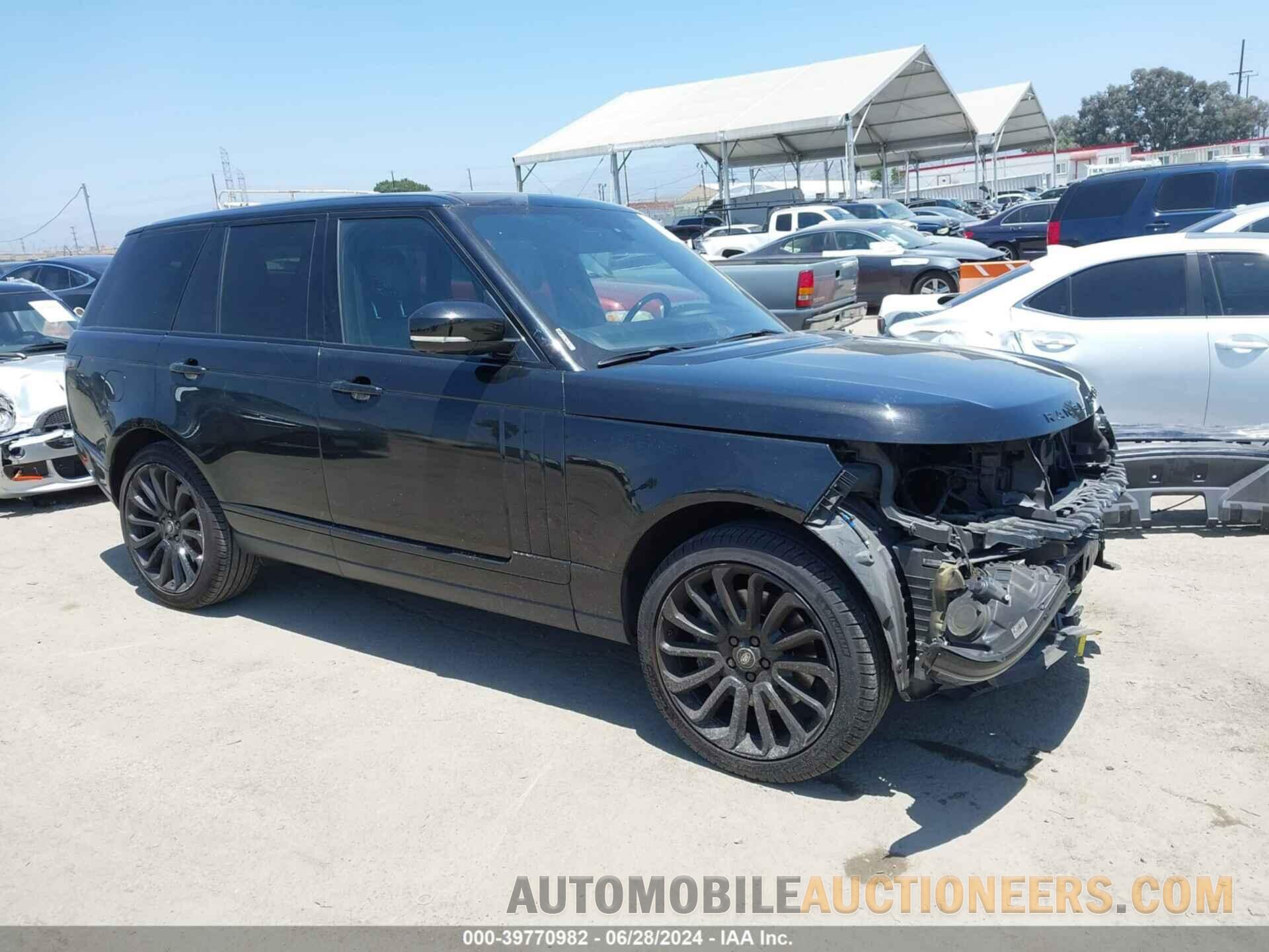 SALGS2TFXFA228619 LAND ROVER RANGE ROVER 2015