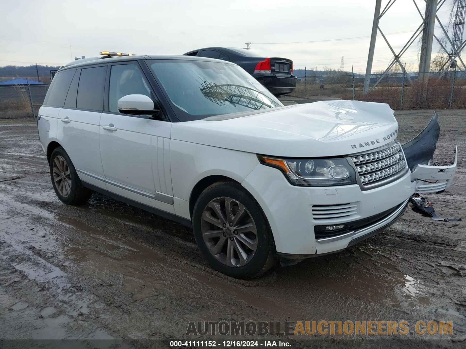 SALGS2VF0EA126239 LAND ROVER RANGE ROVER 2014