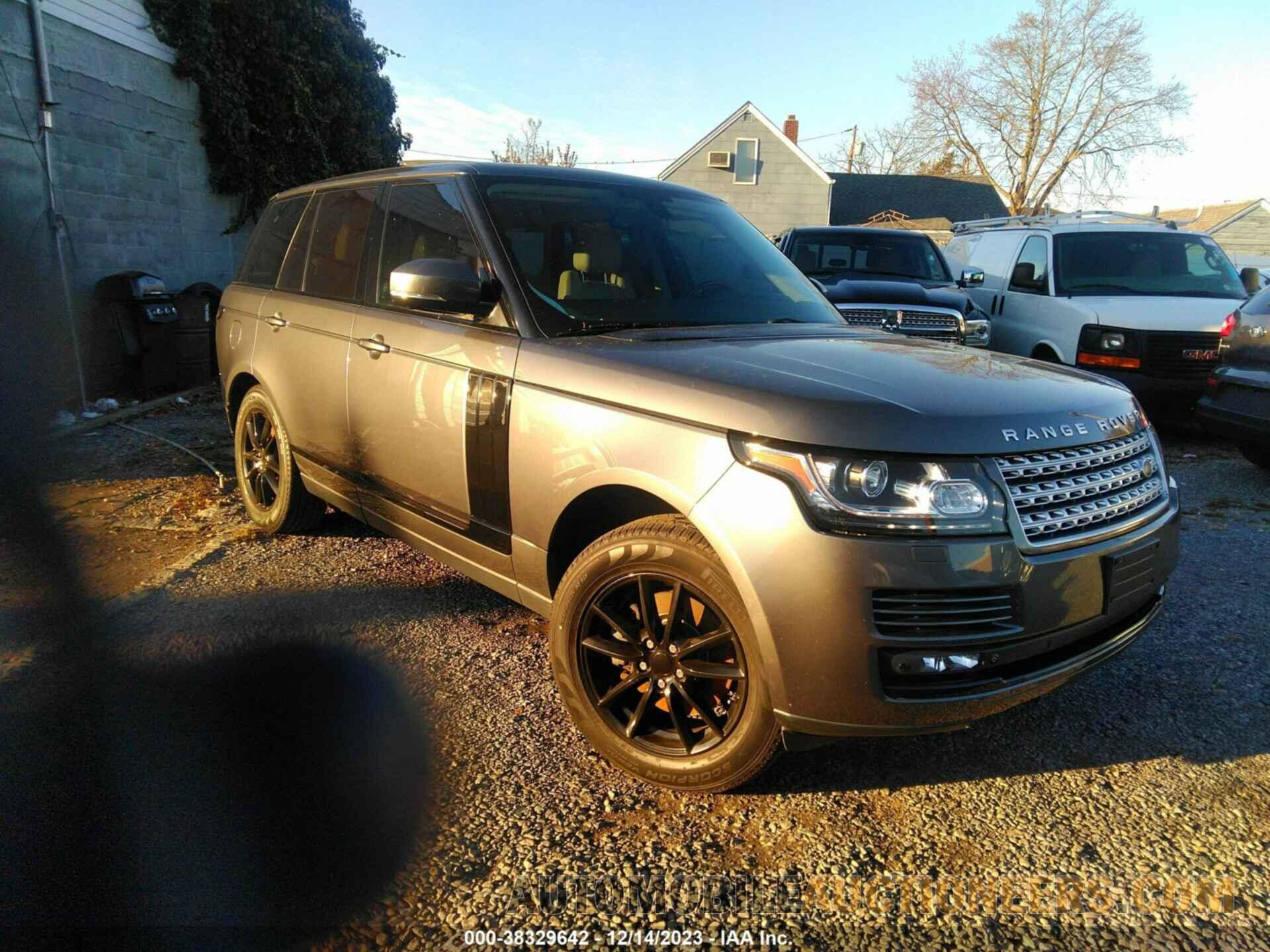 SALGS2VF0FA233342 LAND ROVER RANGE ROVER 2015