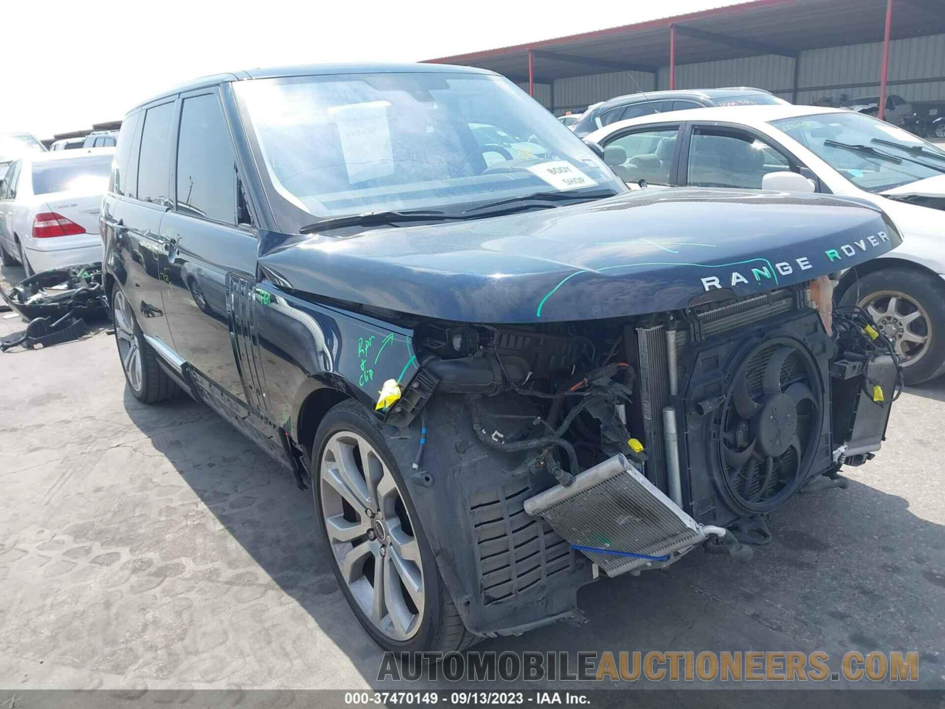 SALGS2VF0GA249896 LAND ROVER RANGE ROVER 2016