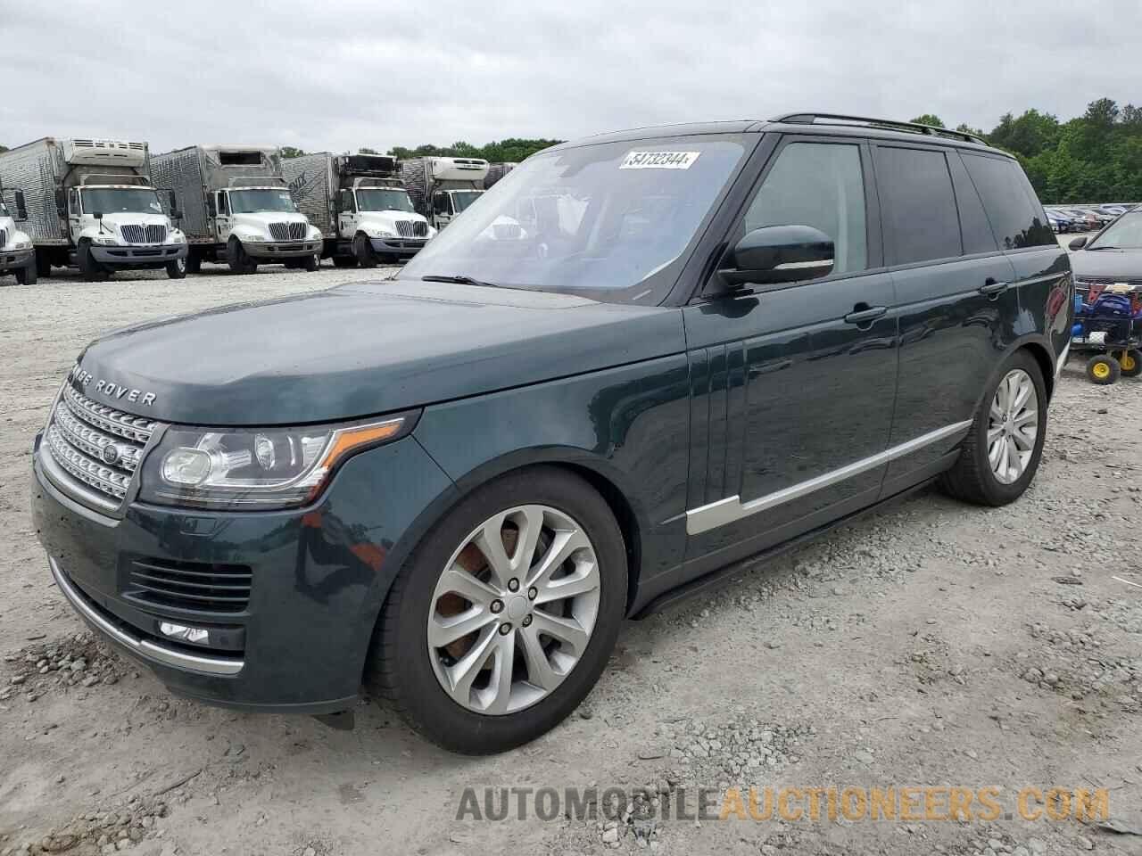 SALGS2VF0GA261336 LAND ROVER RANGEROVER 2016