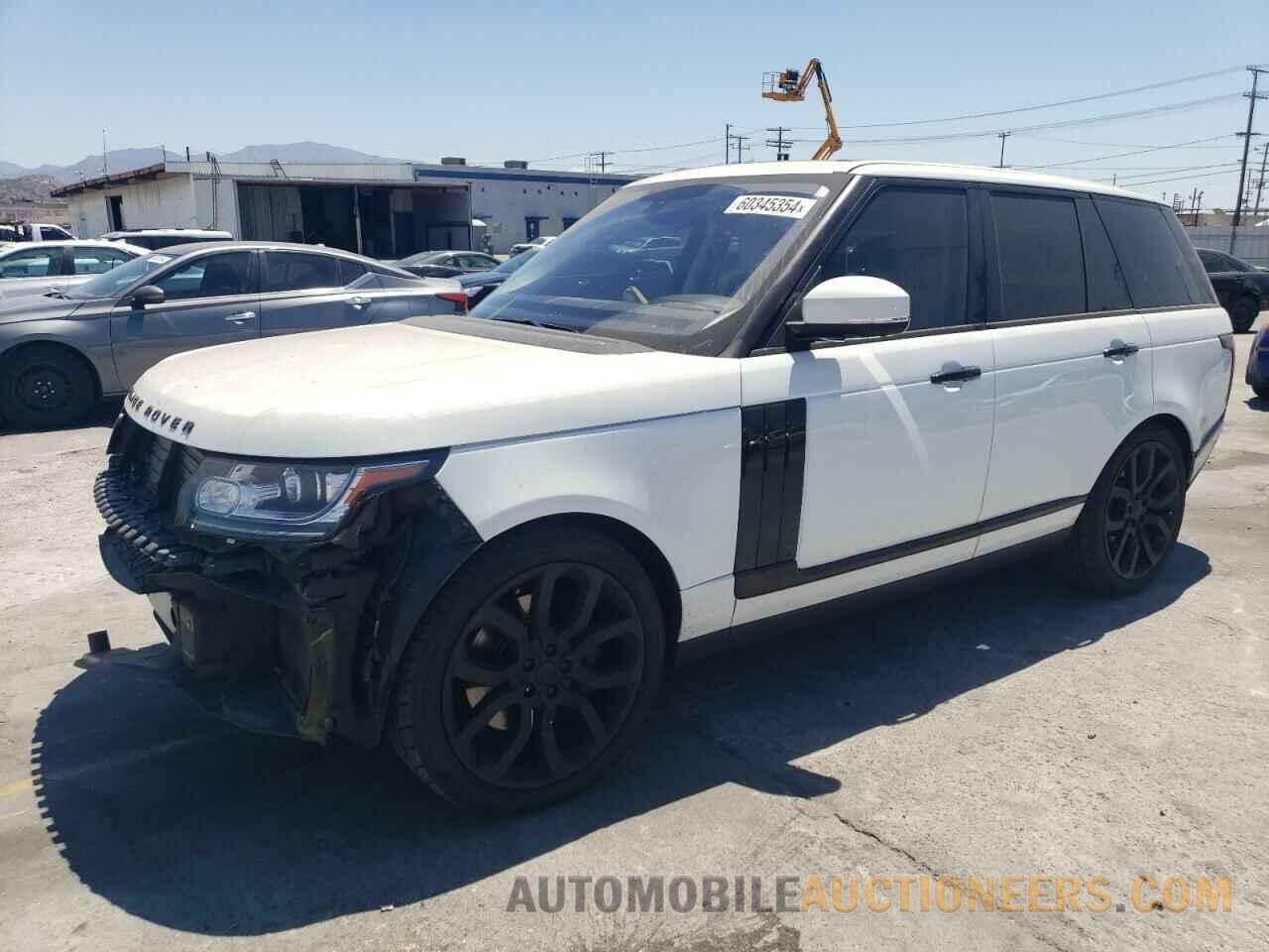 SALGS2VF0GA270005 LAND ROVER RANGEROVER 2016