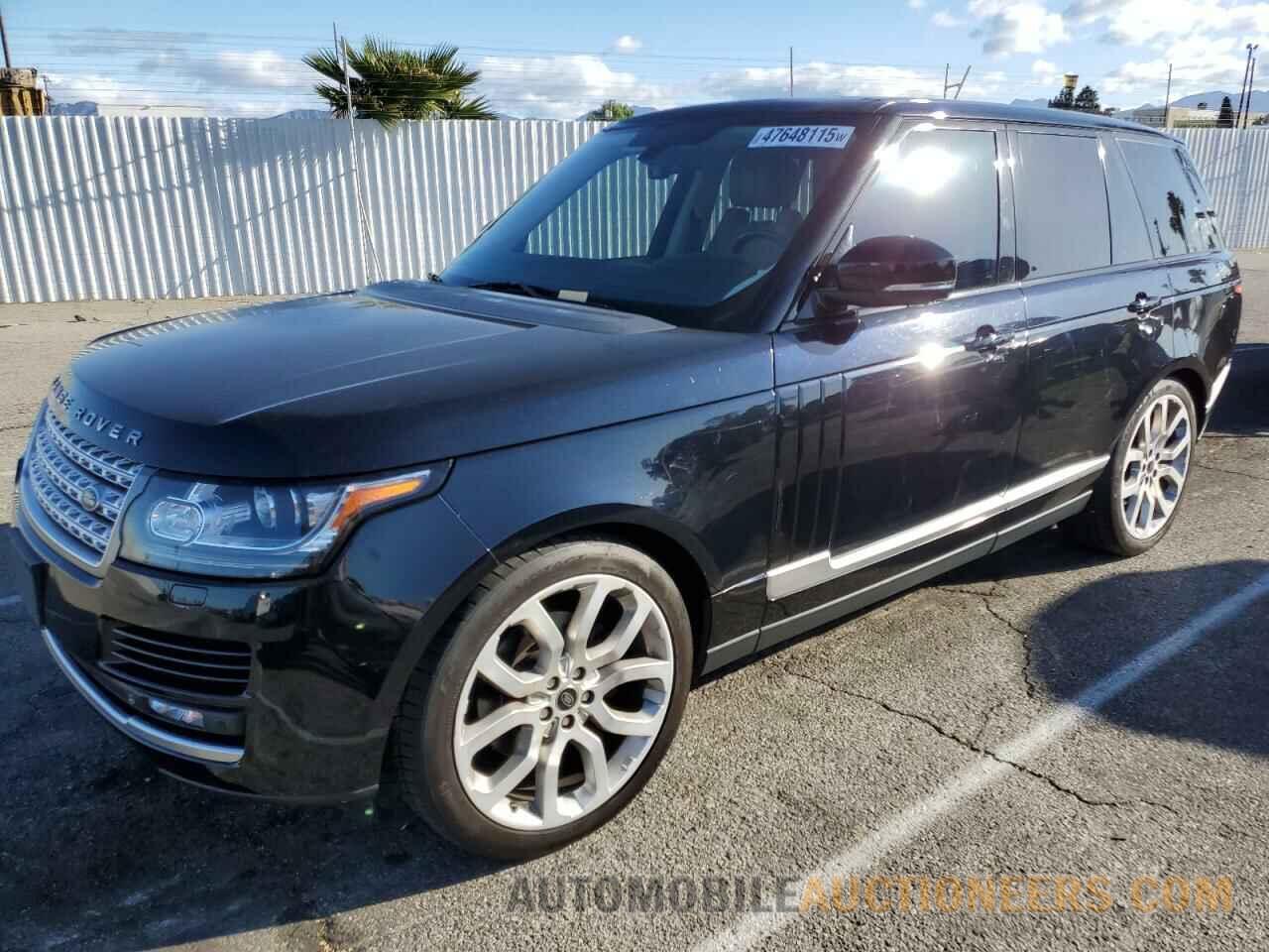 SALGS2VF1EA126847 LAND ROVER RANGEROVER 2014