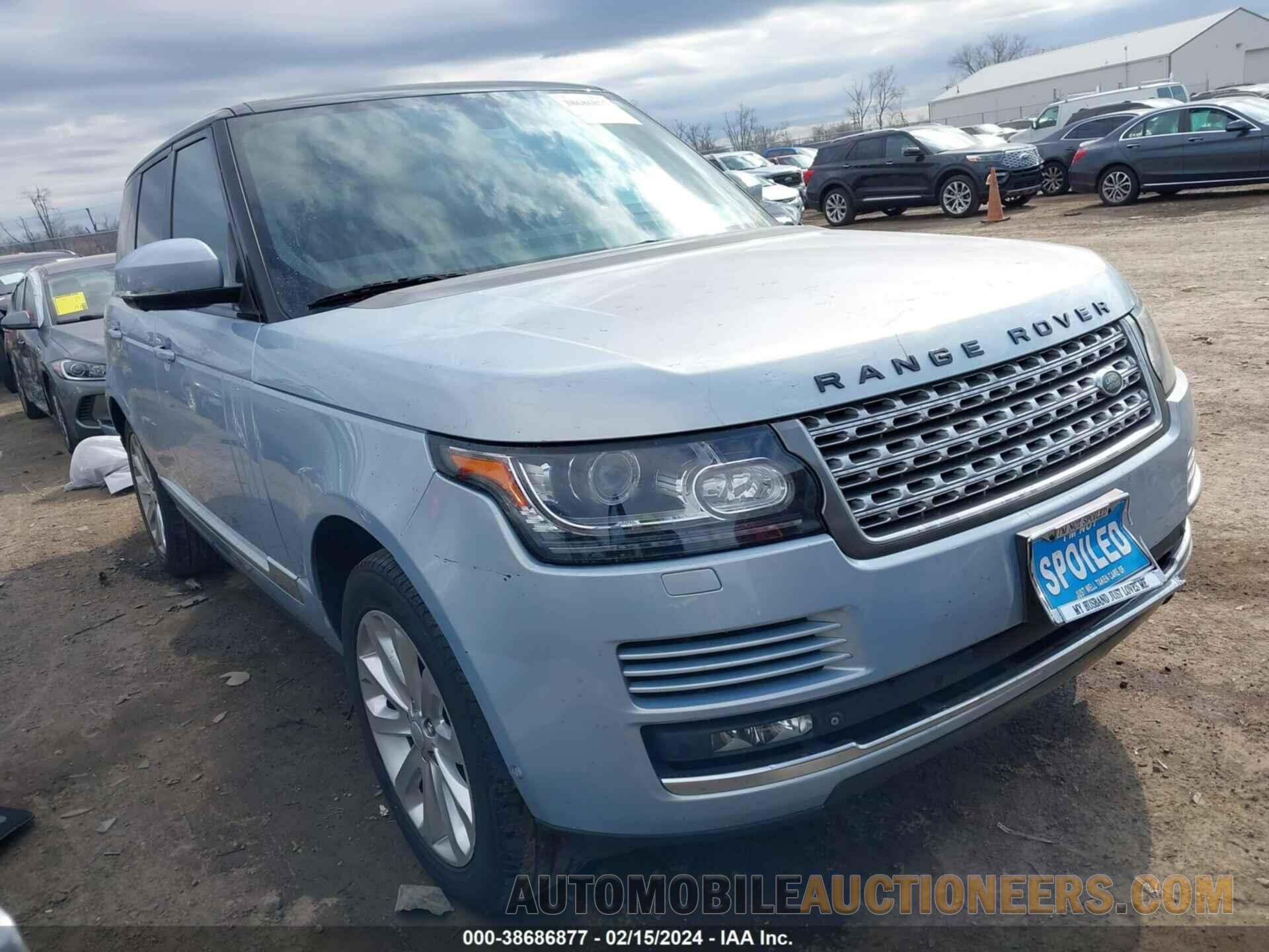 SALGS2VF1FA226335 LAND ROVER RANGE ROVER 2015