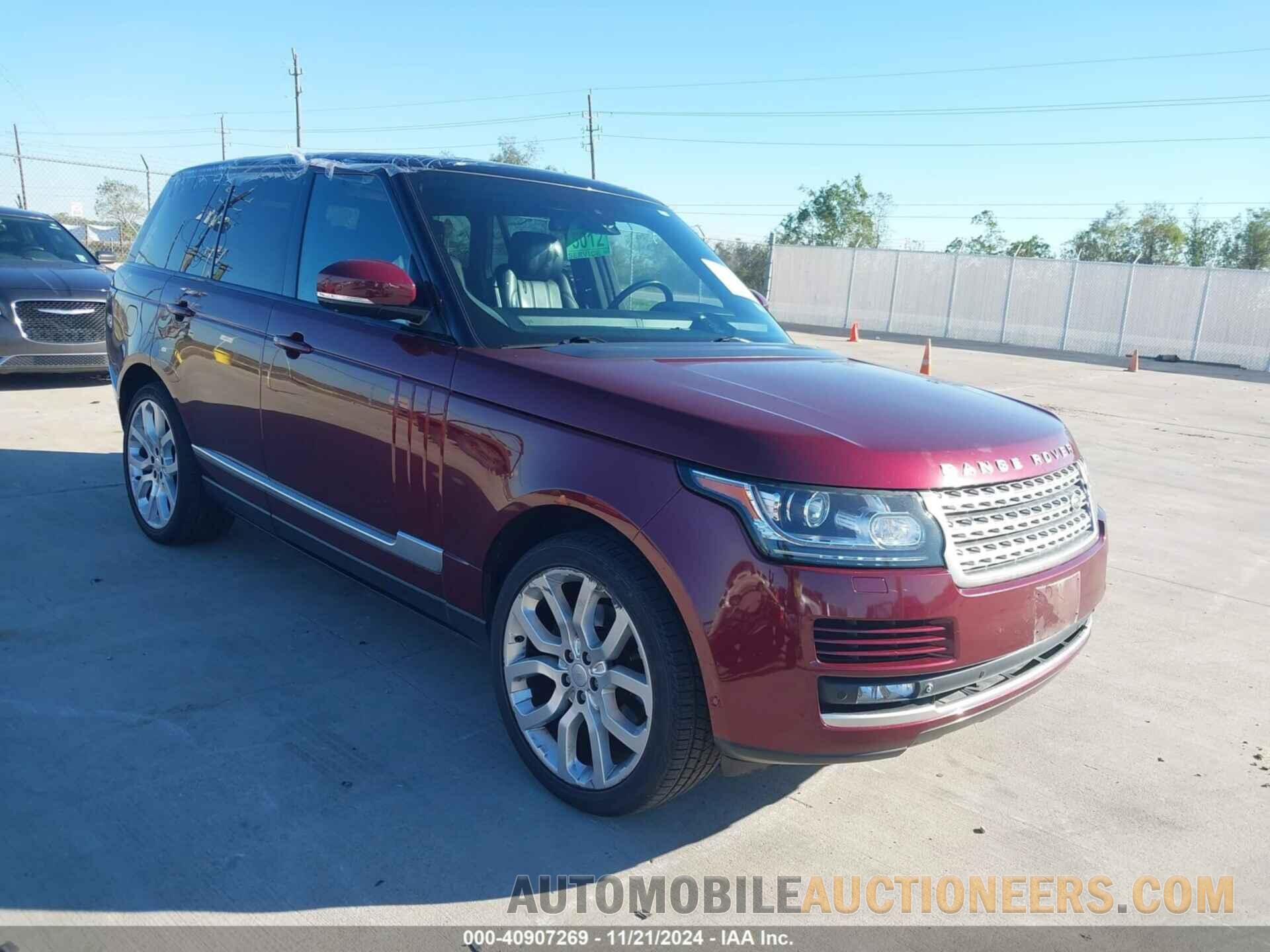 SALGS2VF1FA242289 LAND ROVER RANGE ROVER 2015