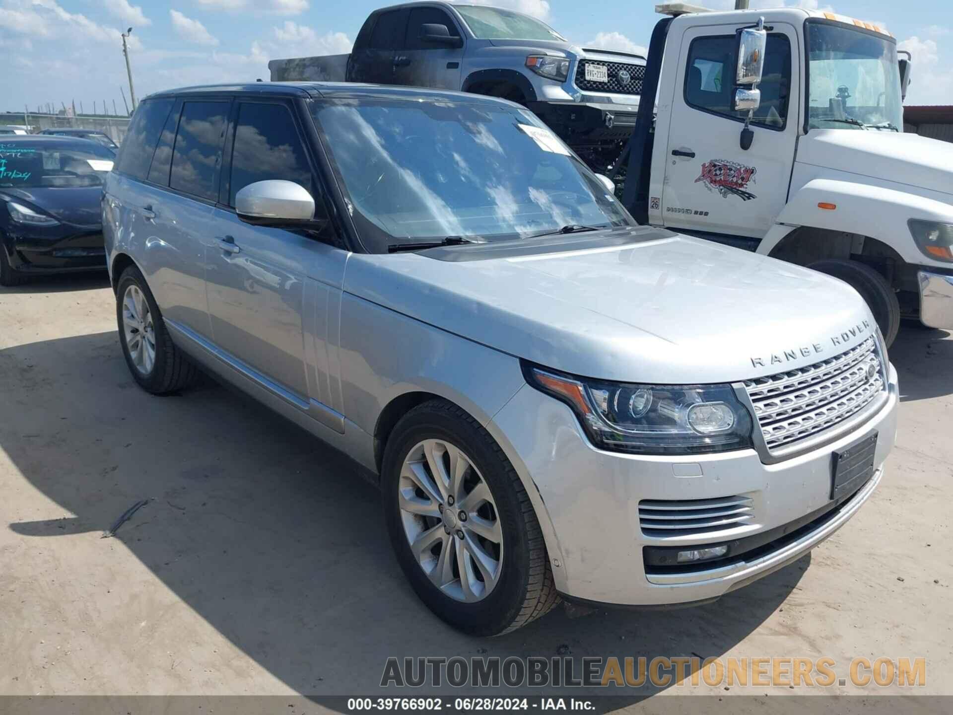 SALGS2VF1GA245310 LAND ROVER RANGE ROVER 2016