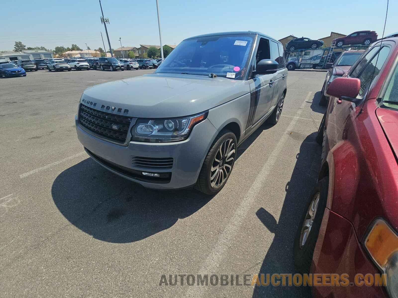 SALGS2VF1GA256047 Land Rover Range Rover 2016