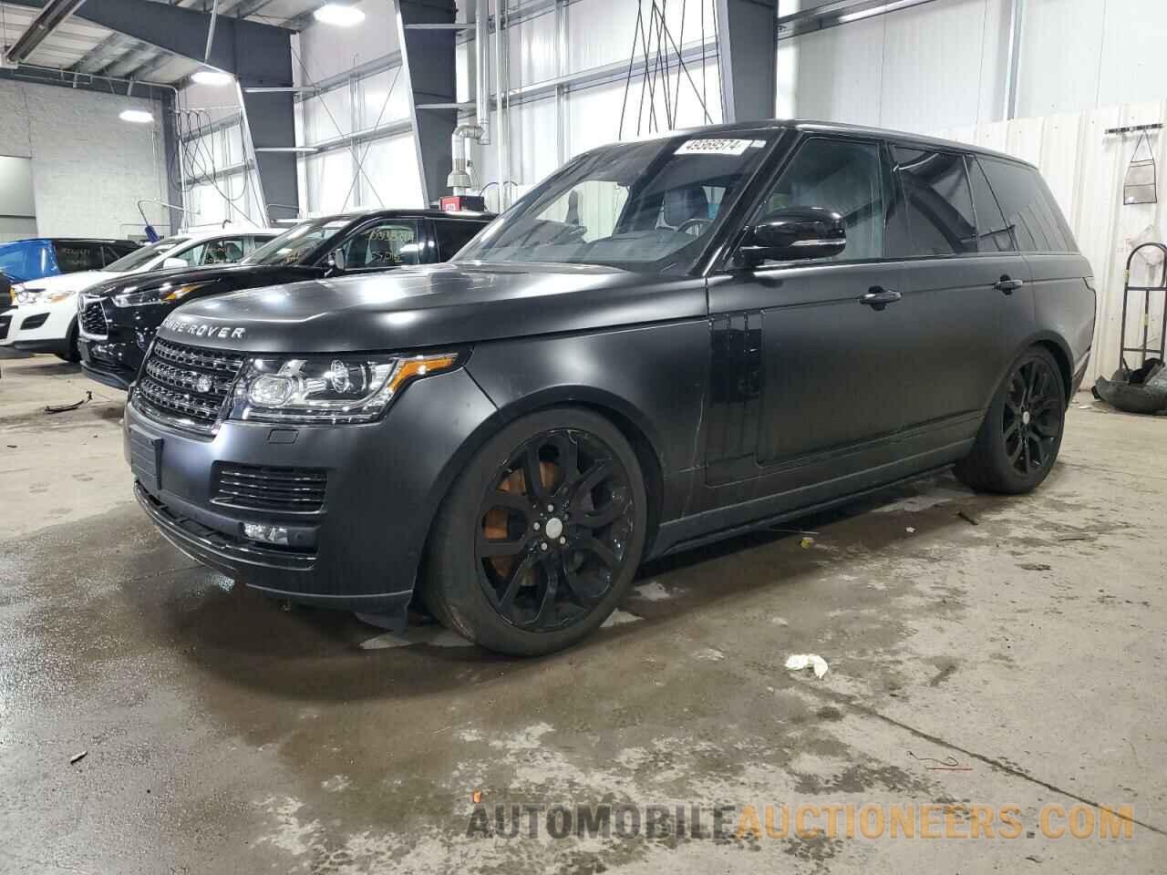 SALGS2VF1GA266559 LAND ROVER RANGEROVER 2016