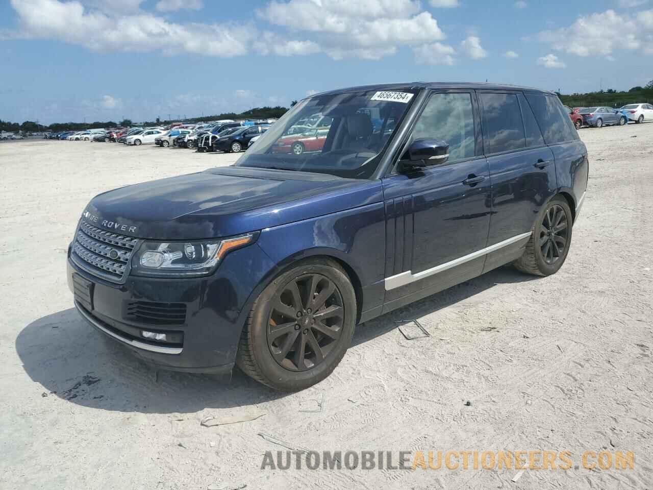 SALGS2VF1GA277531 LAND ROVER RANGEROVER 2016