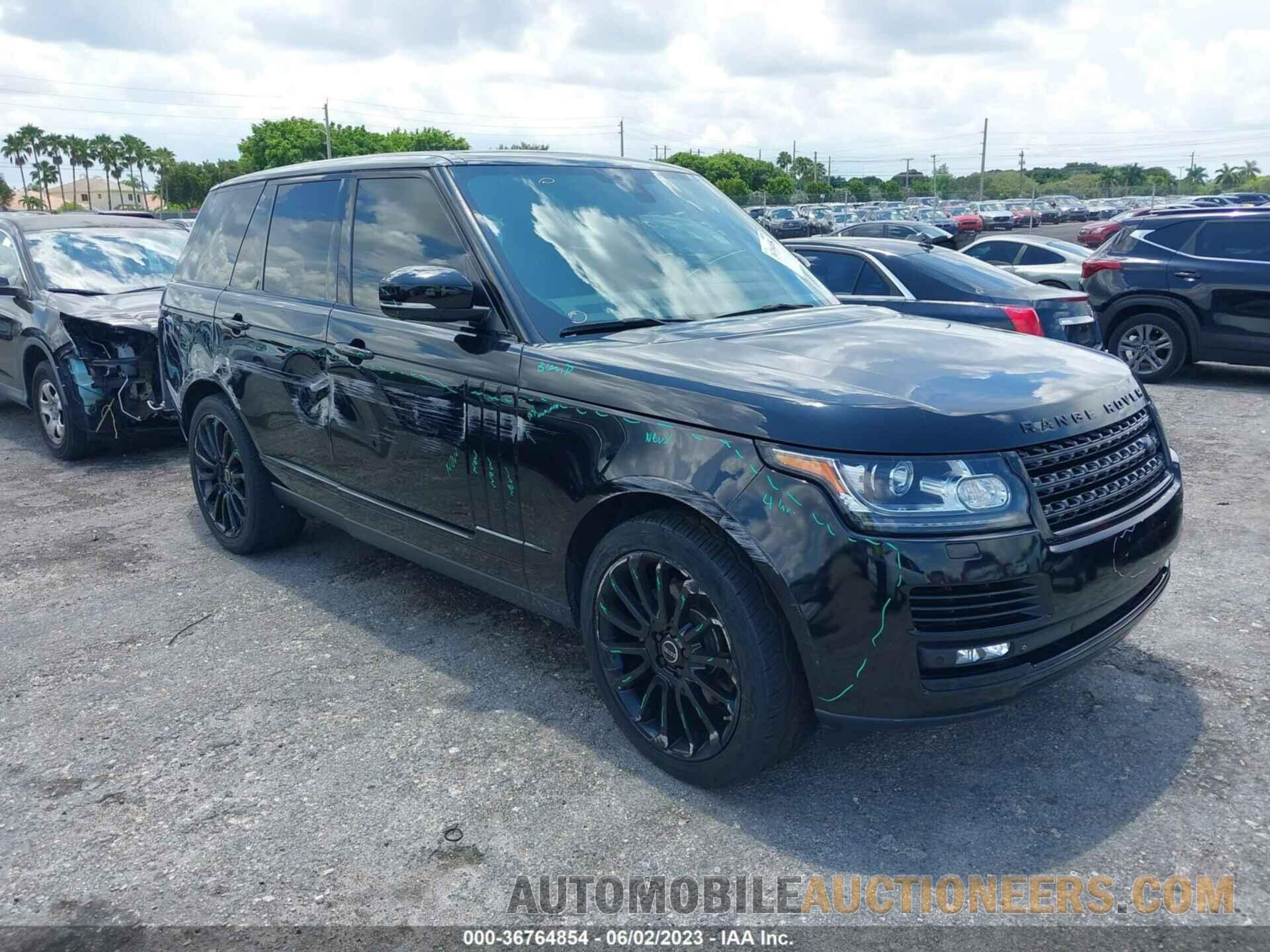 SALGS2VF2FA204280 LAND ROVER RANGE ROVER 2015