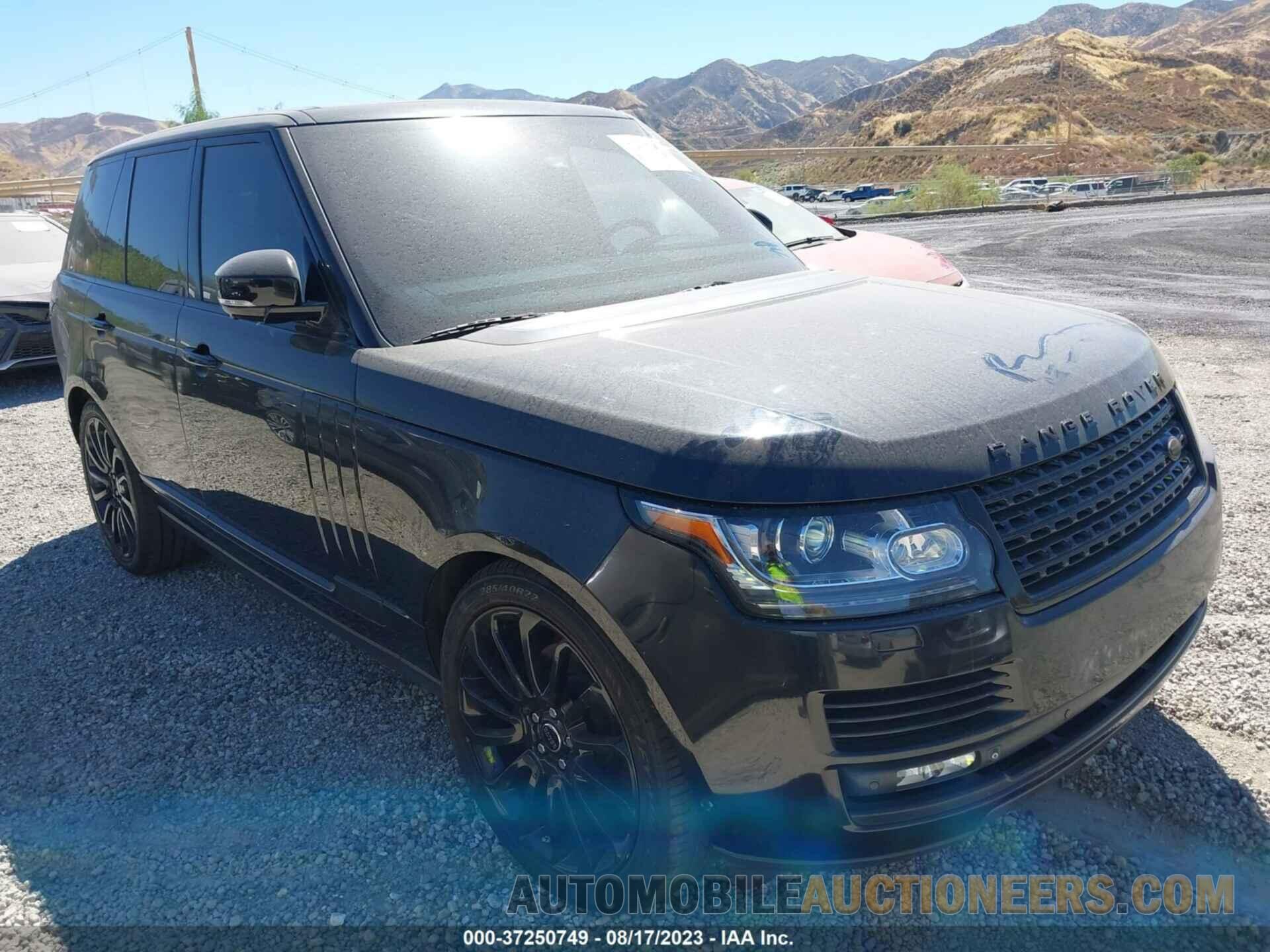 SALGS2VF2FA239417 LAND ROVER RANGE ROVER 2015