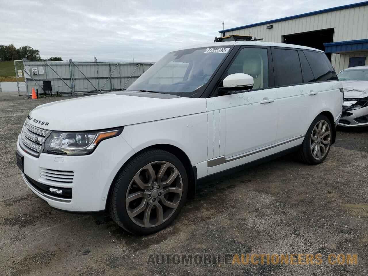 SALGS2VF2GA245347 LAND ROVER RANGEROVER 2016