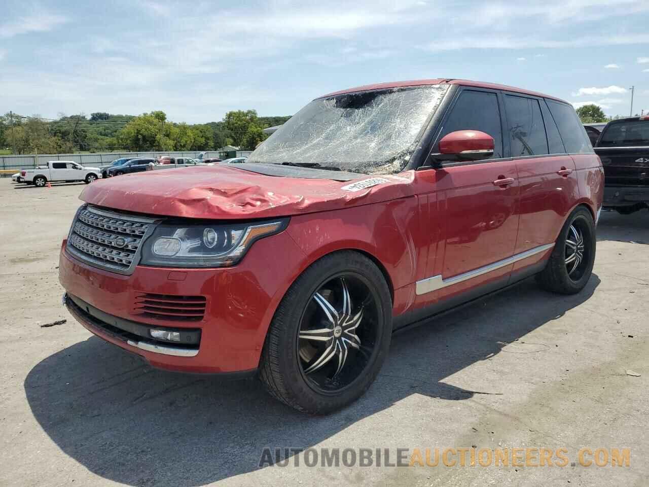 SALGS2VF2GA273763 LAND ROVER RANGEROVER 2016