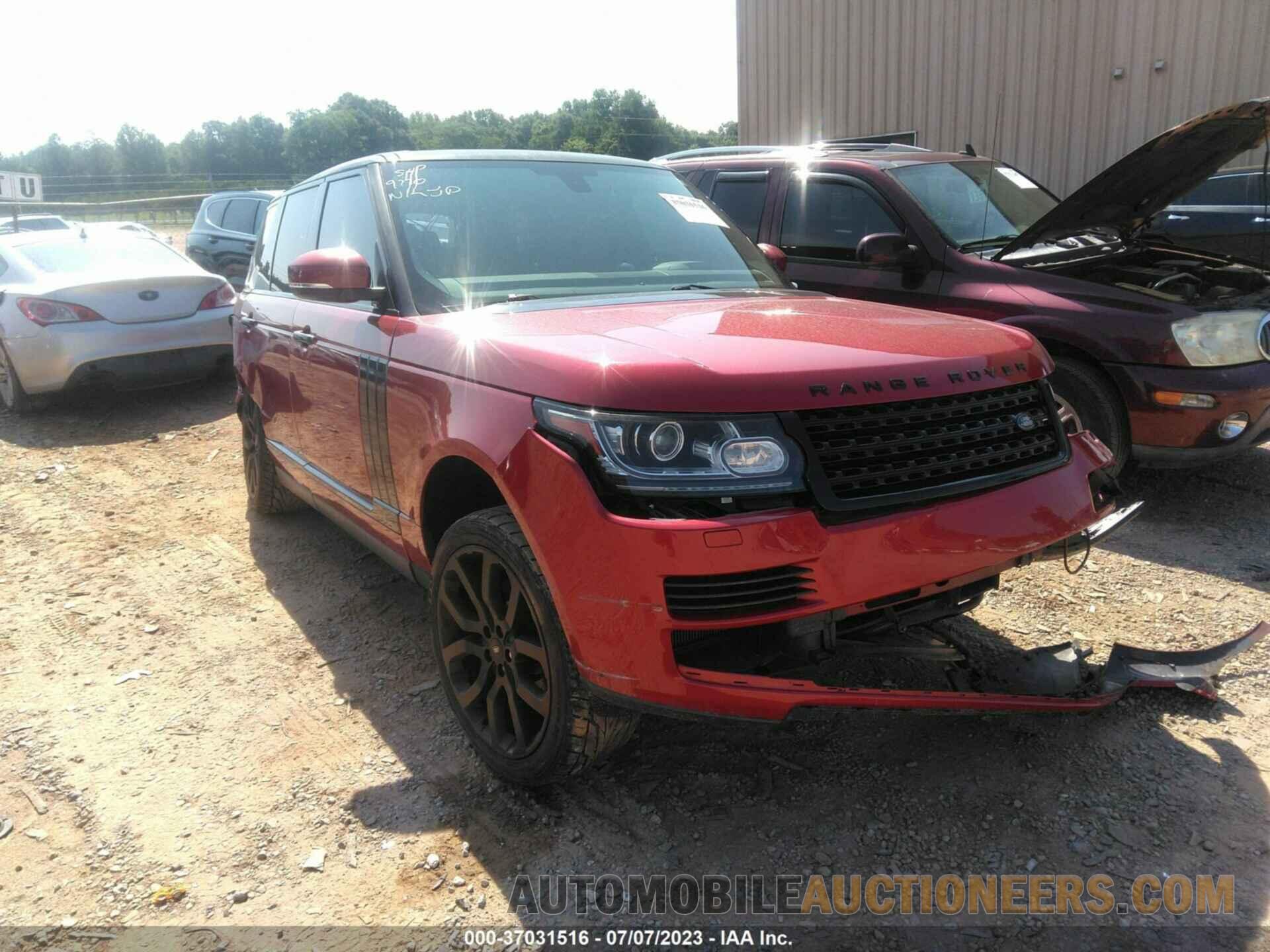 SALGS2VF3FA199770 LAND ROVER RANGE ROVER 2015