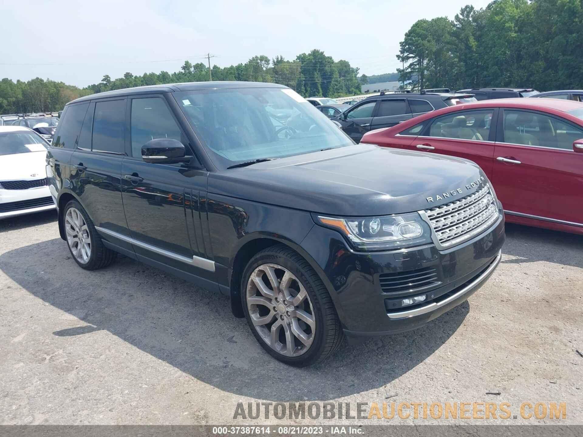 SALGS2VF3FA206152 LAND ROVER RANGE ROVER 2015