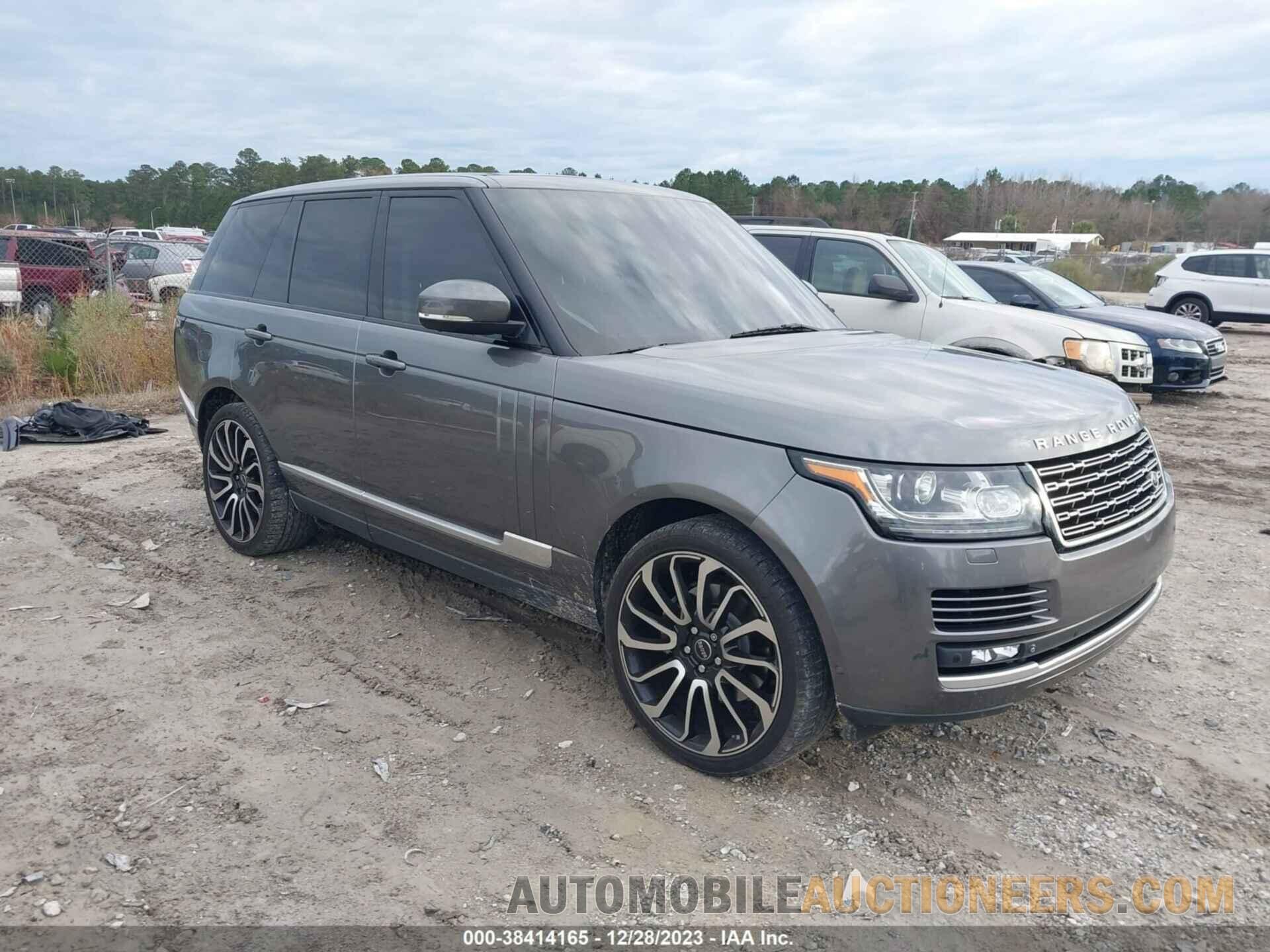 SALGS2VF4FA209626 LAND ROVER RANGE ROVER 2015