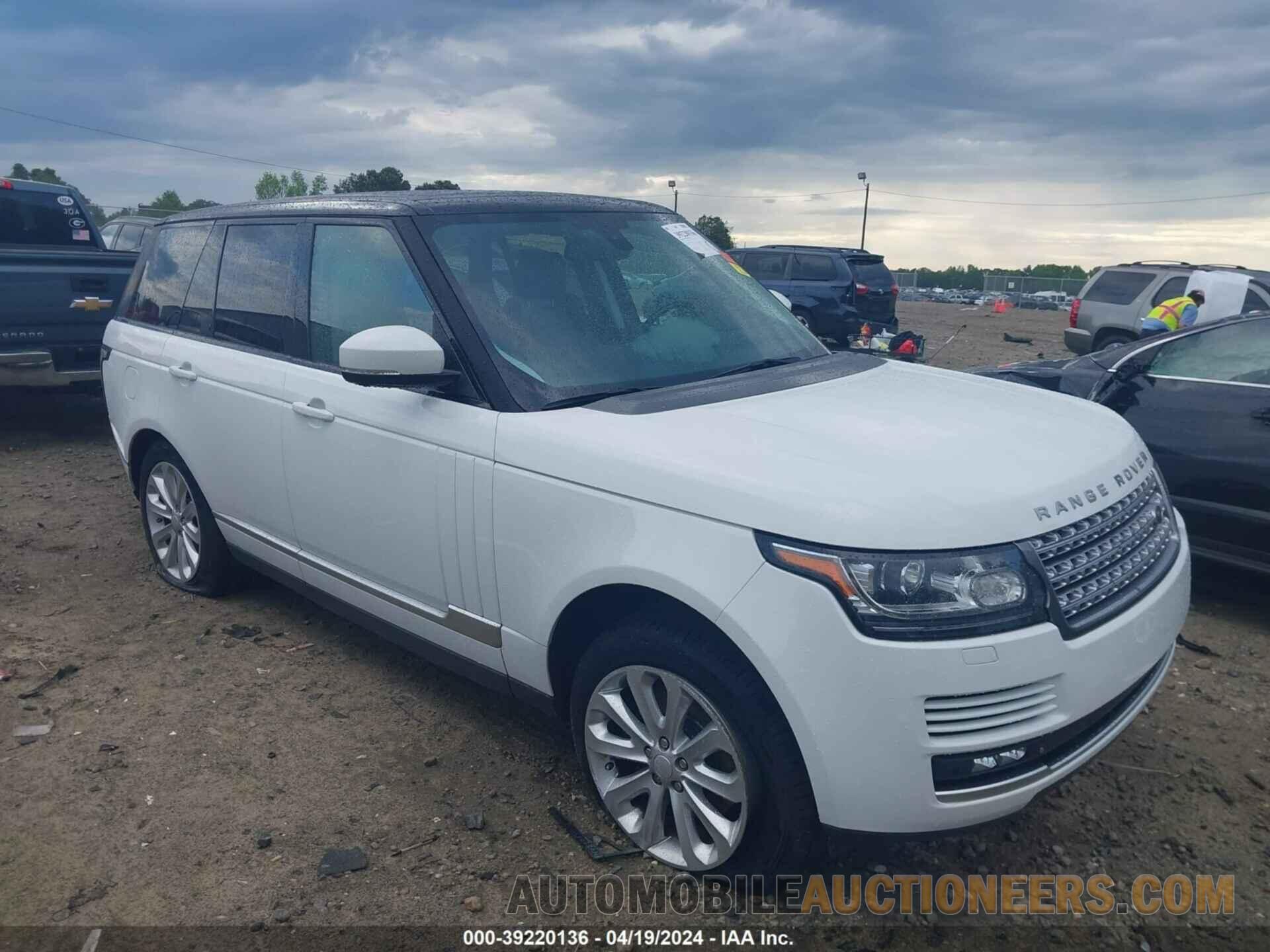 SALGS2VF4FA216950 LAND ROVER RANGE ROVER 2015