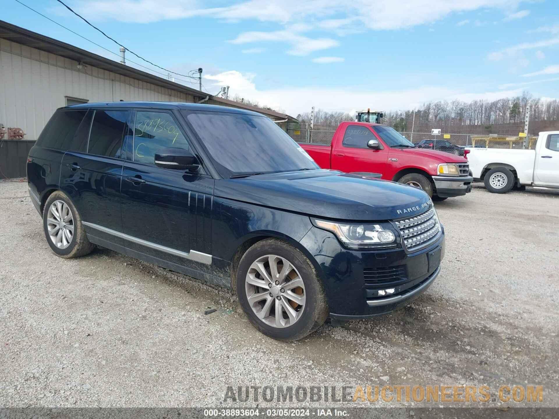 SALGS2VF4FA237944 LAND ROVER RANGE ROVER 2015