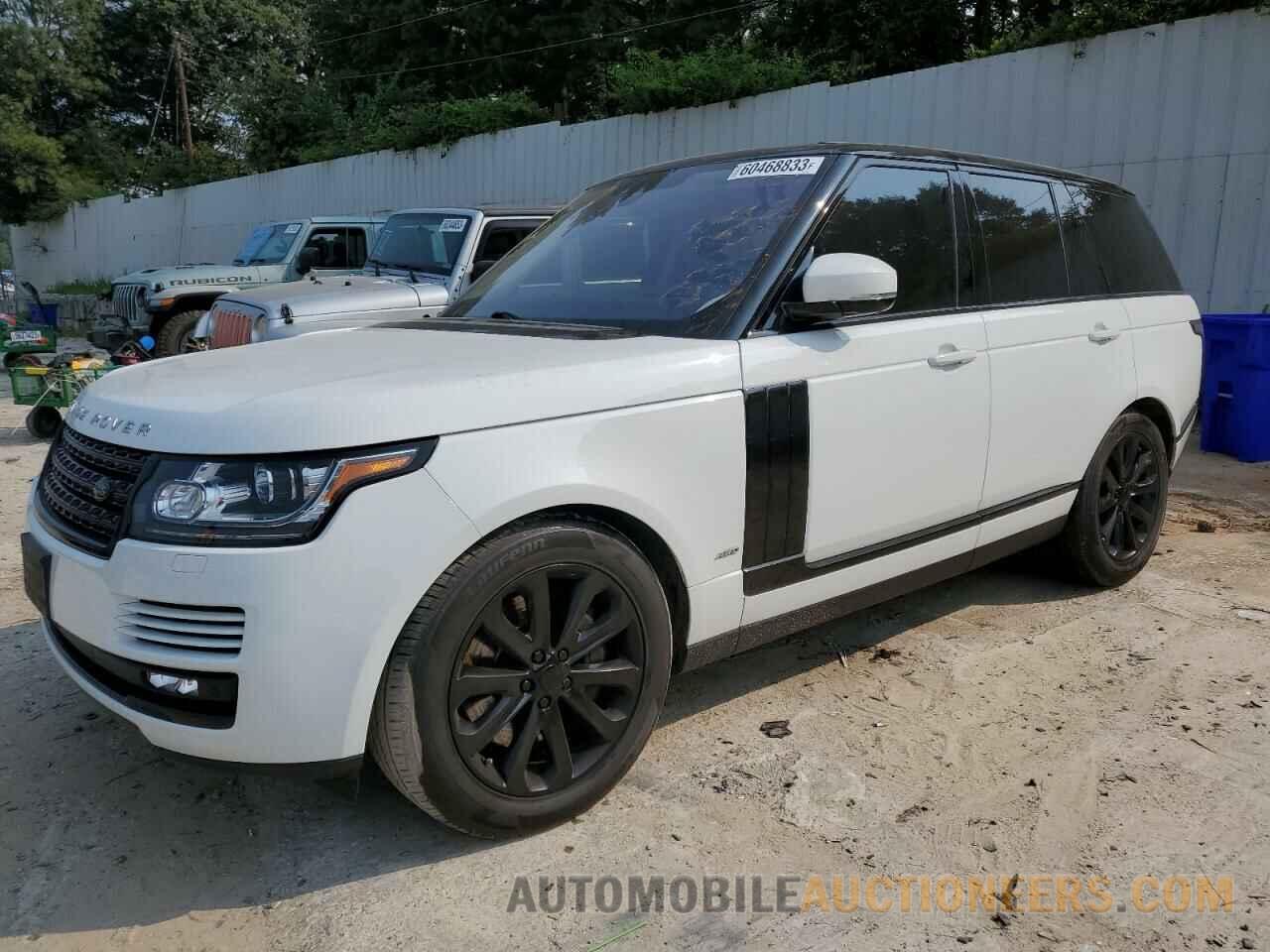 SALGS2VF4GA254499 LAND ROVER RANGEROVER 2016