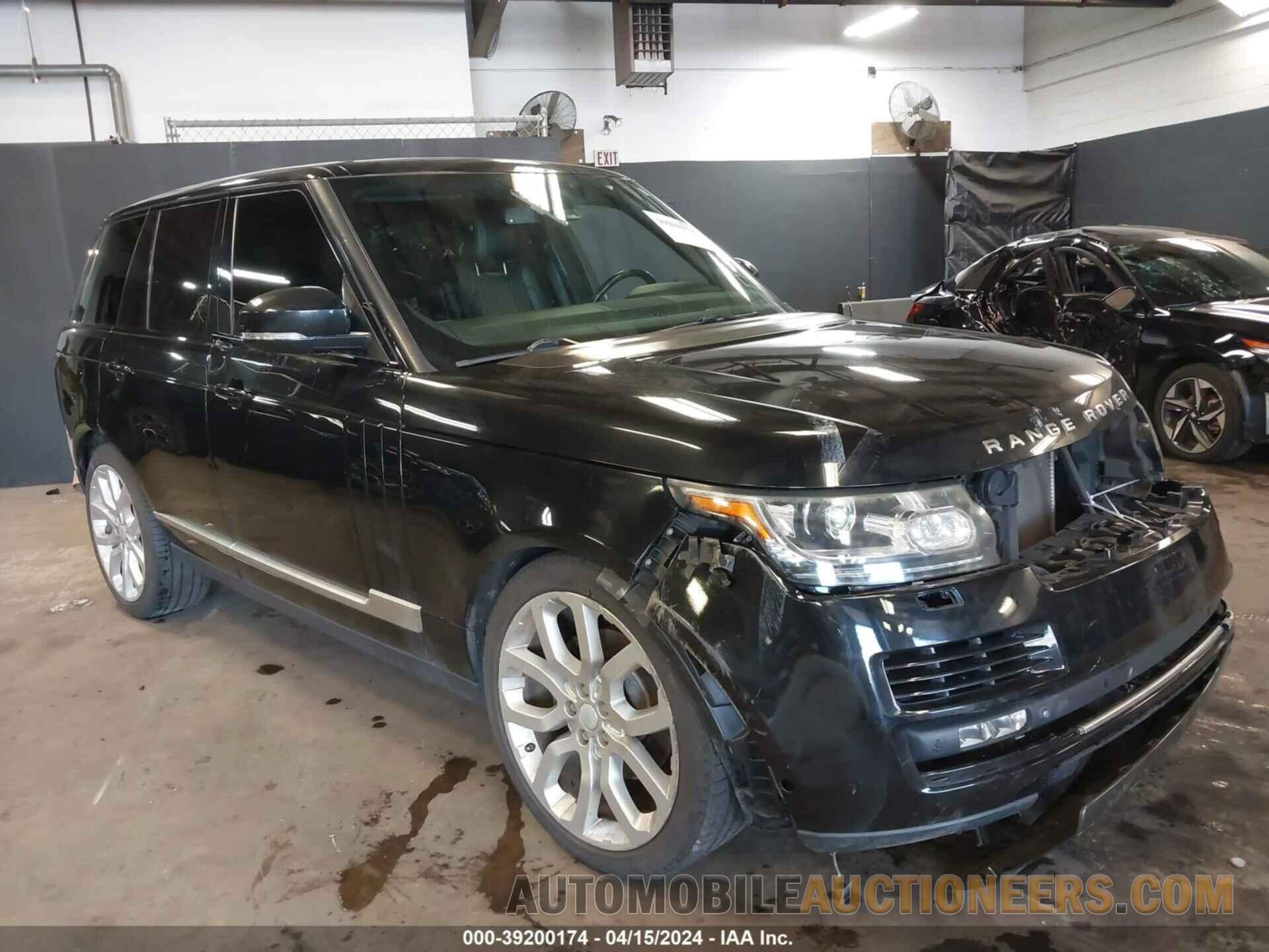 SALGS2VF5FA242912 LAND ROVER RANGE ROVER 2015