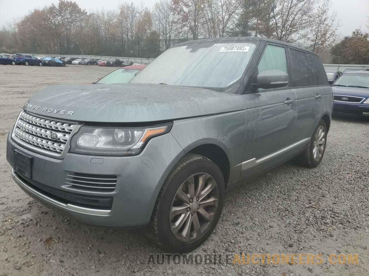 SALGS2VF5GA245343 LAND ROVER RANGEROVER 2016