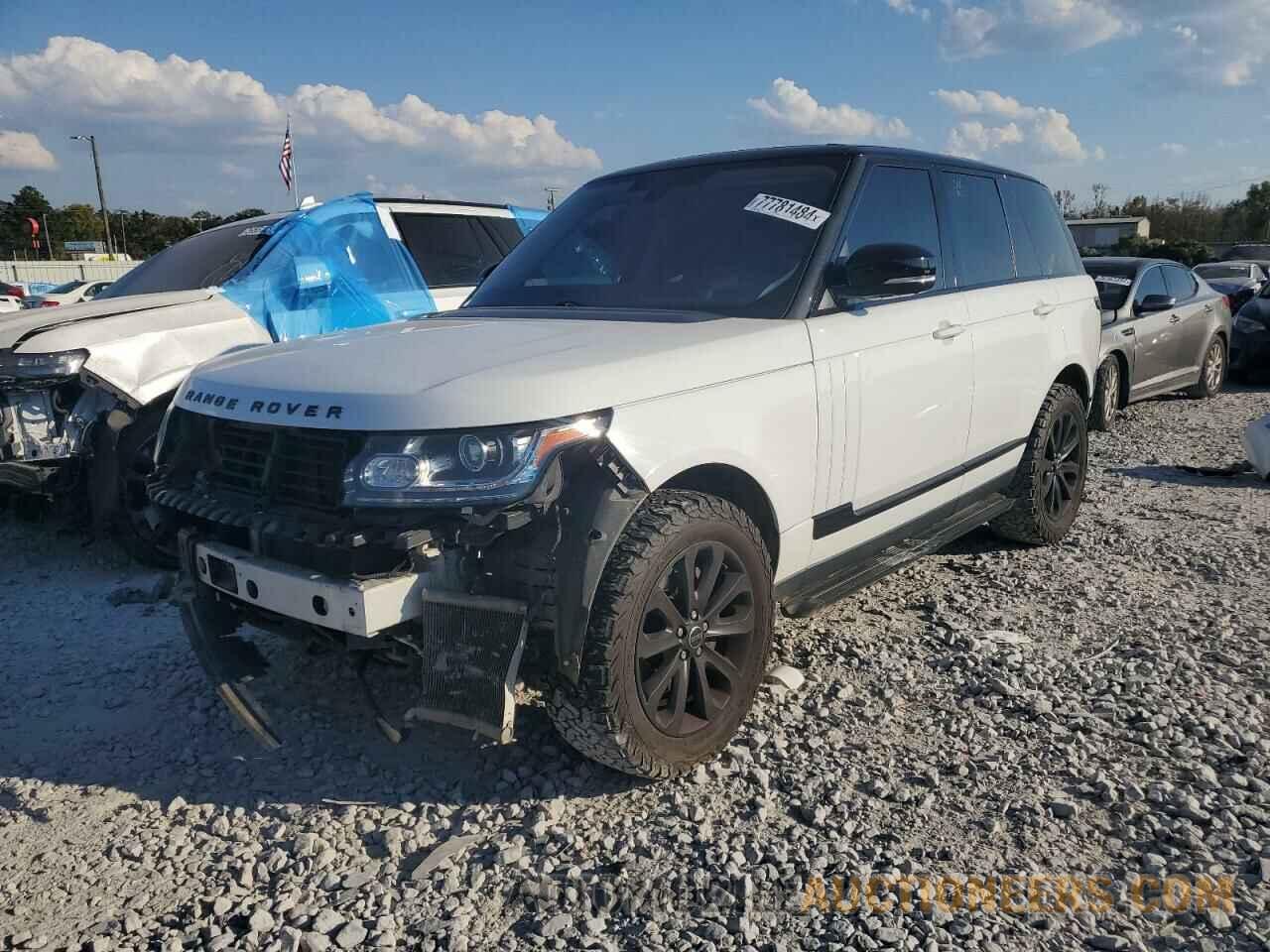 SALGS2VF5GA254446 LAND ROVER RANGEROVER 2016