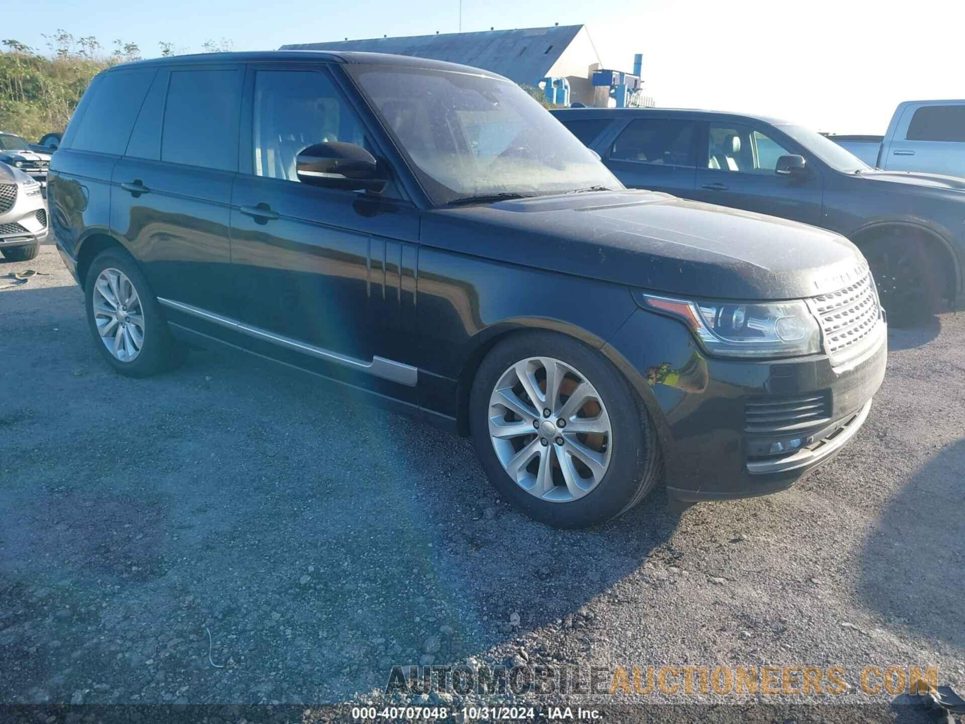 SALGS2VF6FA203648 LAND ROVER RANGE ROVER 2015