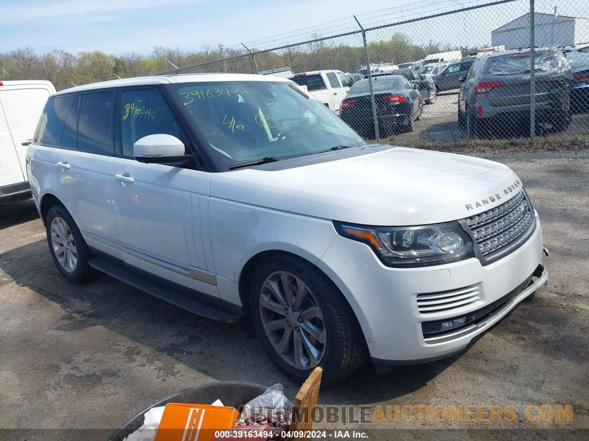 SALGS2VF6FA203715 LAND ROVER RANGE ROVER 2015