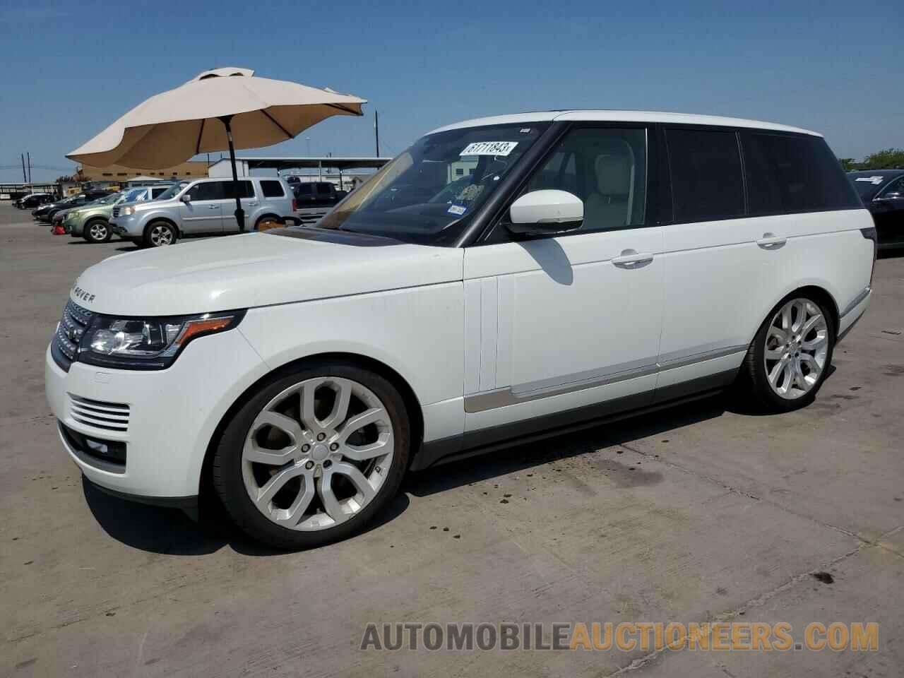 SALGS2VF6GA257565 LAND ROVER RANGEROVER 2016