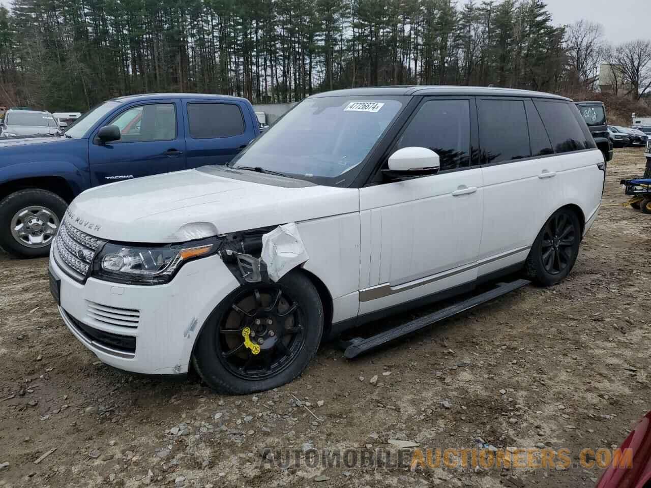 SALGS2VF6GA258473 LAND ROVER RANGEROVER 2016