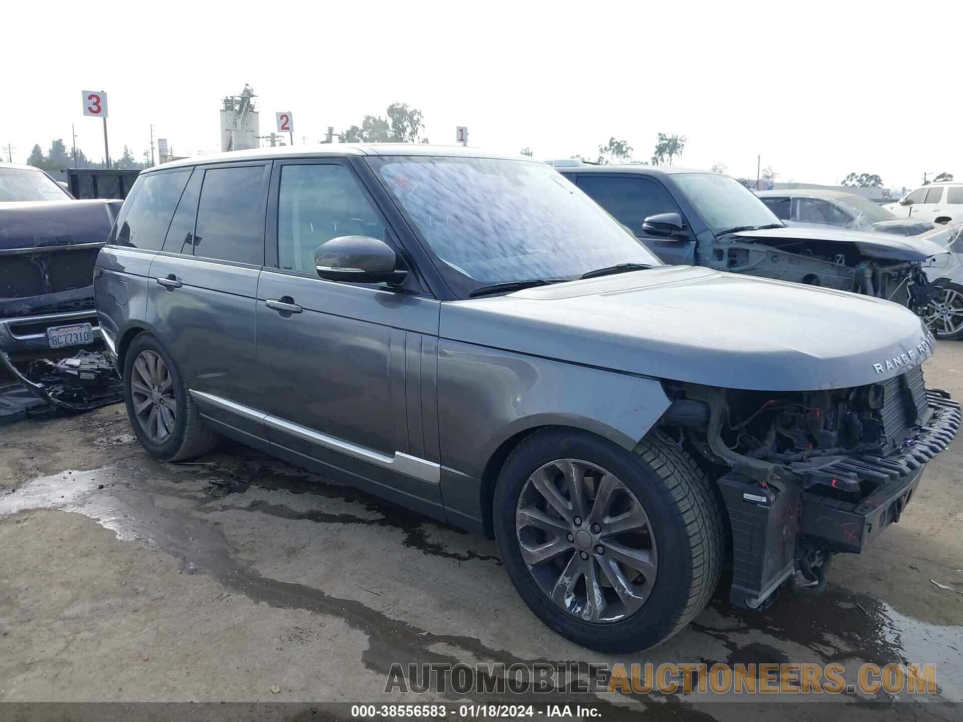 SALGS2VF6GA275855 LAND ROVER RANGE ROVER 2016