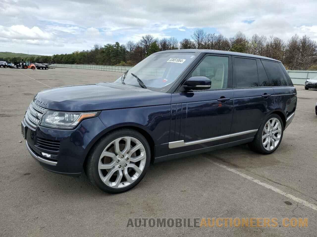 SALGS2VF6GA277721 LAND ROVER RANGEROVER 2016