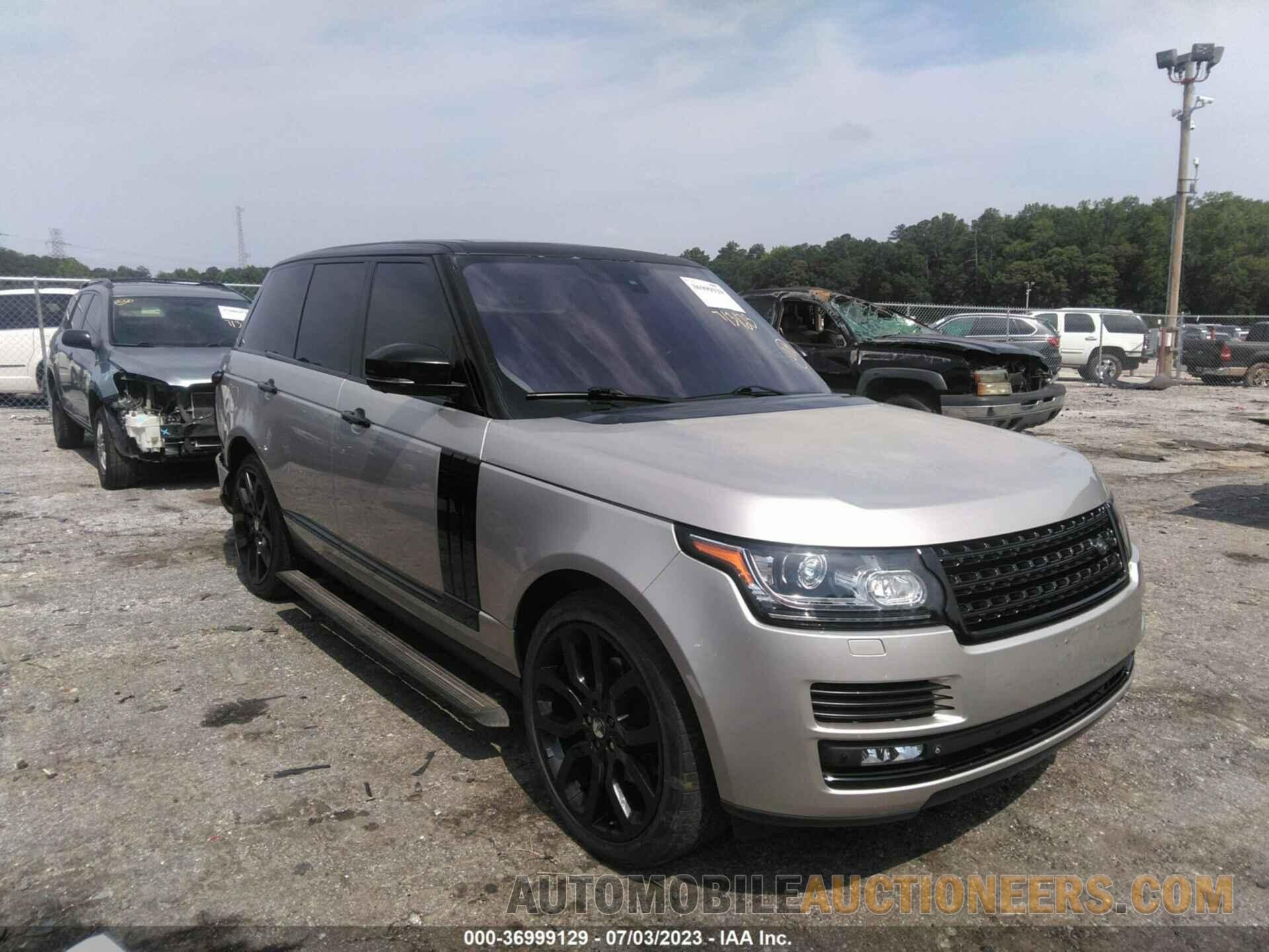 SALGS2VF7FA219096 LAND ROVER RANGE ROVER 2015