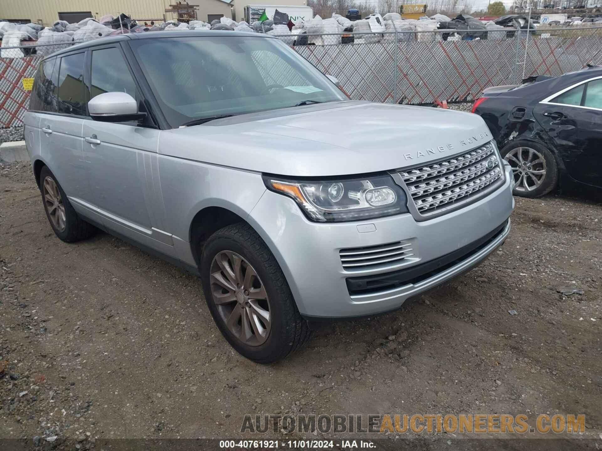 SALGS2VF7FA219485 LAND ROVER RANGE ROVER 2015